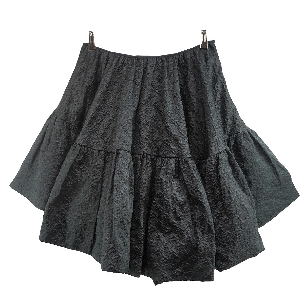 【中古】 Cecilie Bahnsen CecilieBahnsen セシリーバンセン SARINA SKIRT サリナ ティアード ボリュームスカート ブラック サイズ：UK6 / US2 【価格見直し】