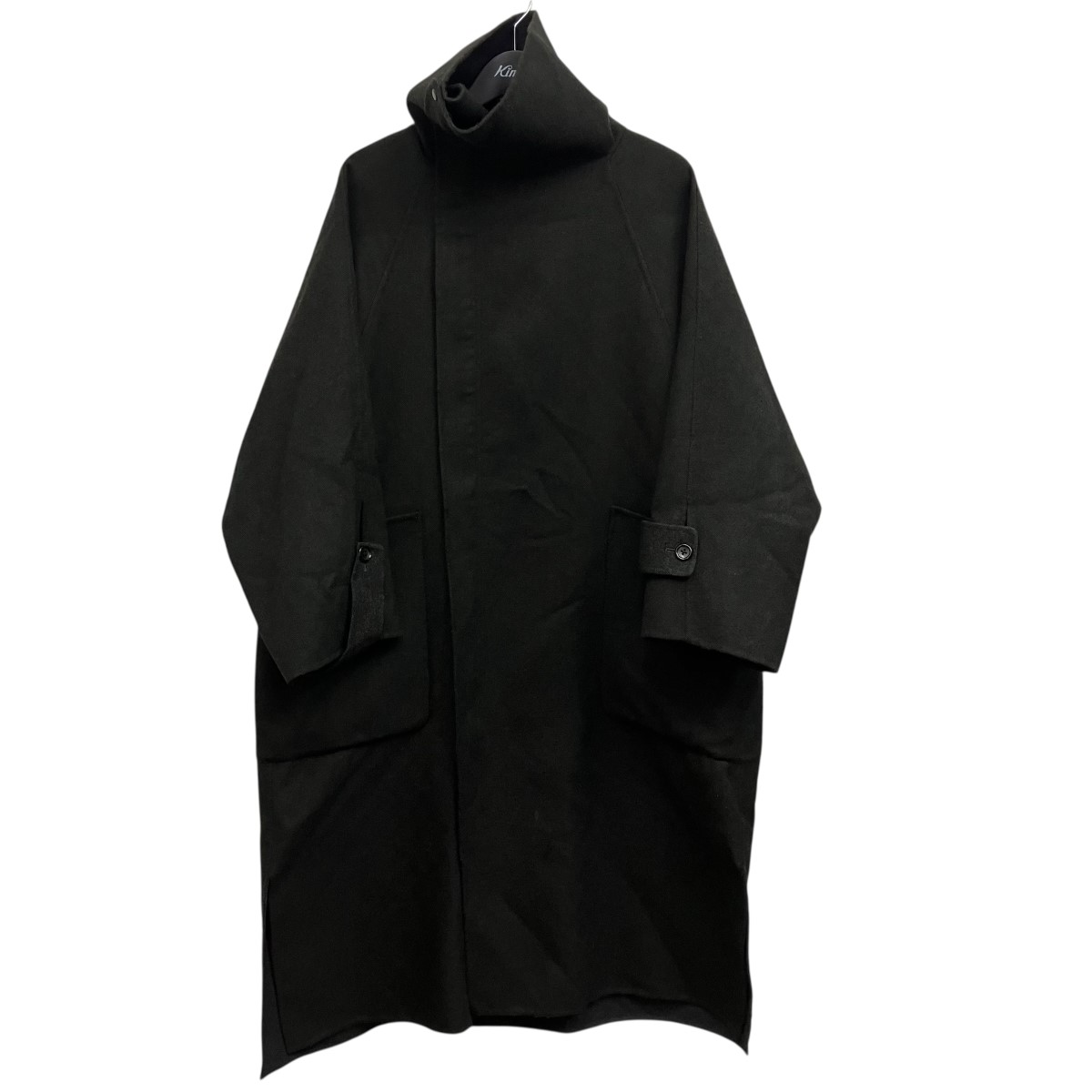 【中古】 CLASS　 ウールヘリンボーンハイネックコート カーキ サイズ：1 【080326】（クラス）