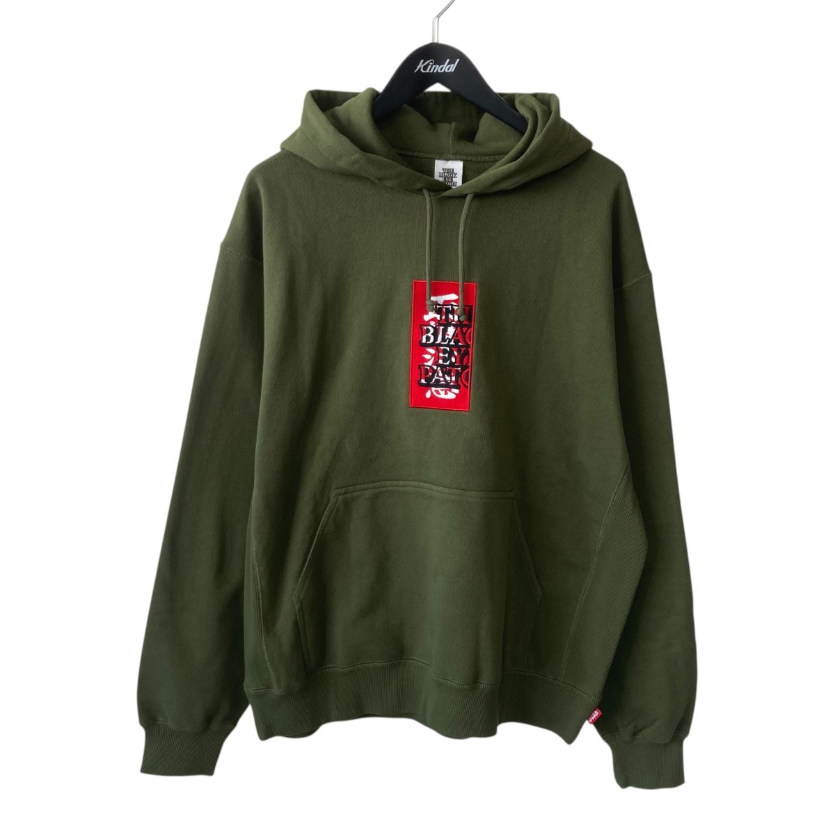【中古】 THE BLACK EYE PATCH HWC HOODIE パーカー オリーブ サイズ：L 【価格見直し】