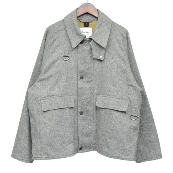 【中古】 Barbour×UNITED ARROWS　 SPEY　スペイ　ジャケット　222MCAS002 グレー サイズ：L 【080326】（バーブァー×ユナイテッドアローズ）