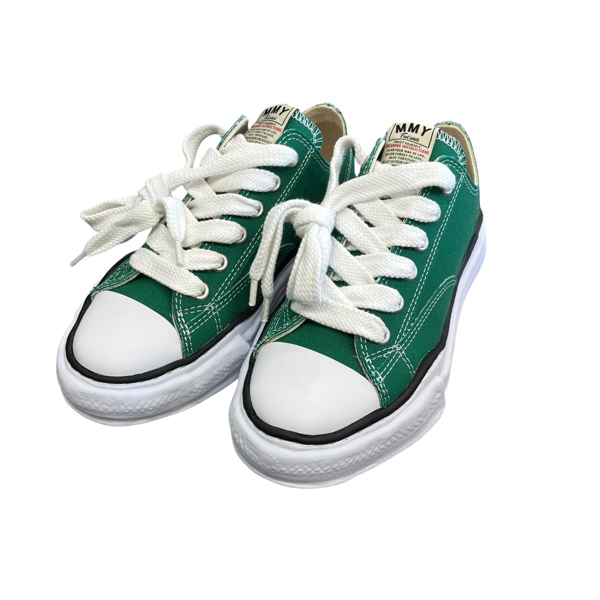 【中古】 Maison MIHARA YASUHIRO　 PETERSON スニーカー A01FW702 グリーン サイズ：40 【080326】（メゾンミハラヤスヒロ） 22,966円