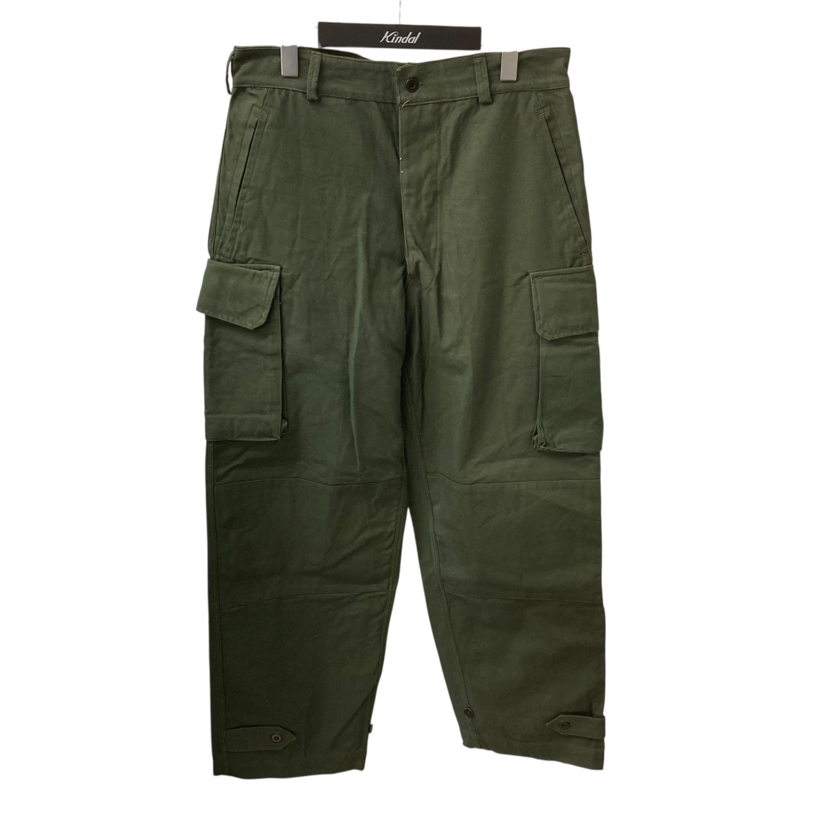 【中古】 フランス軍　 French Army M-47 Cargo Pants C．G．H カーゴパンツ オリーブ サイズ：92/L 【090326】（フランス軍）