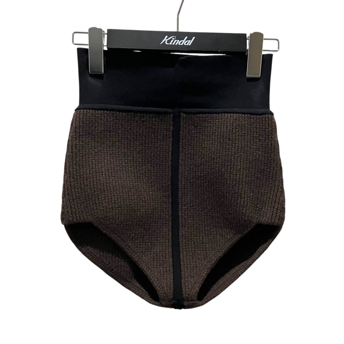【中古】RICK OWENS 編み物ズボン下 RO02C1664-KSTWSR 赤銅色×黒いこと 大きさ：S 【090326】（リックオウエンス）