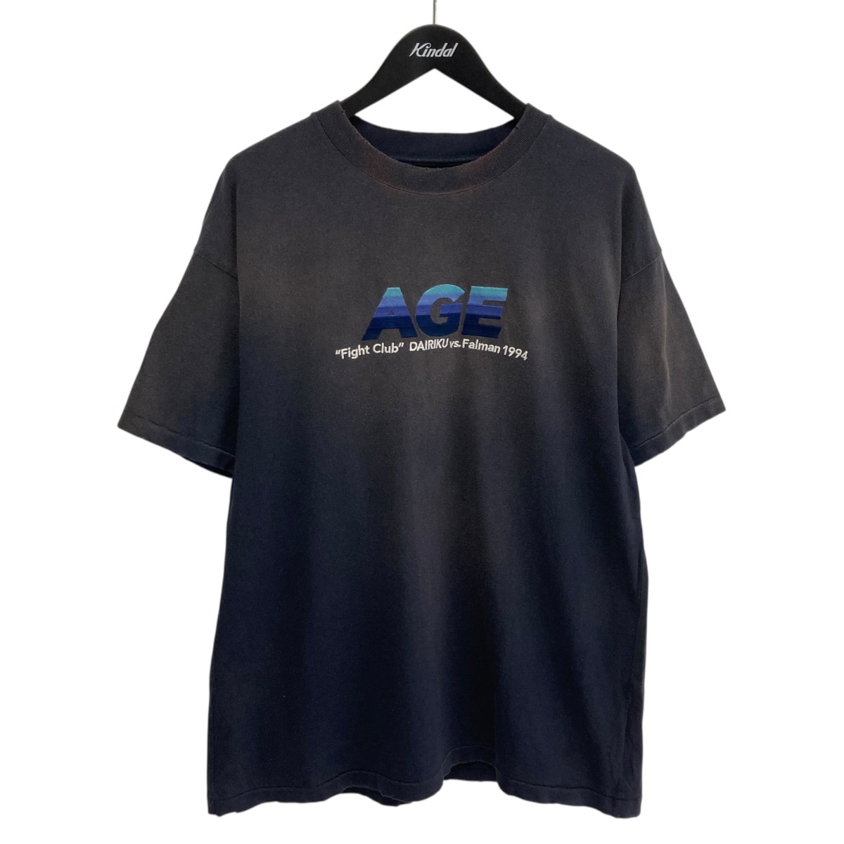 【中古】DAIRIKU25SS &times;Age factory Tシャツ 25SS BC-4 グレー サイズ：S【価格見直し】｜ブランド古着のカインドオル 18,691円