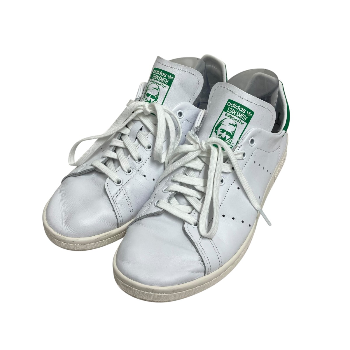 【中古】 adidas　 Stan Smith Decon スニーカー IE9118 ホワイト×グリーン サイズ：27.5 【100326】（アディダス）