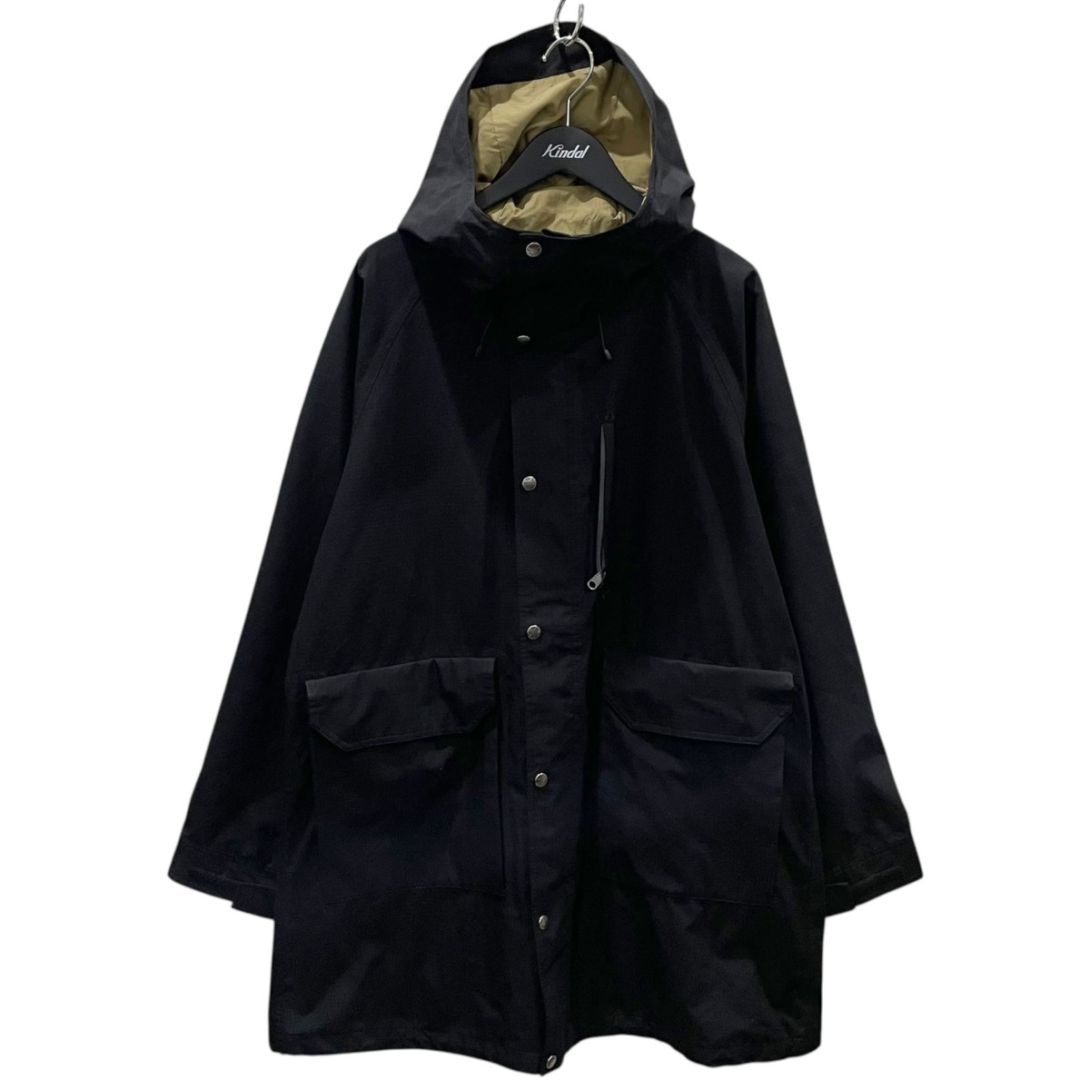 【中古】THE NORTH FACEフーデッドロングコート ZI Magne Mountain Coat ジップインマグネマウンテンコート NP62230 ブラック サイズ：L【価格見直し】｜ブランド古着のカインドオル