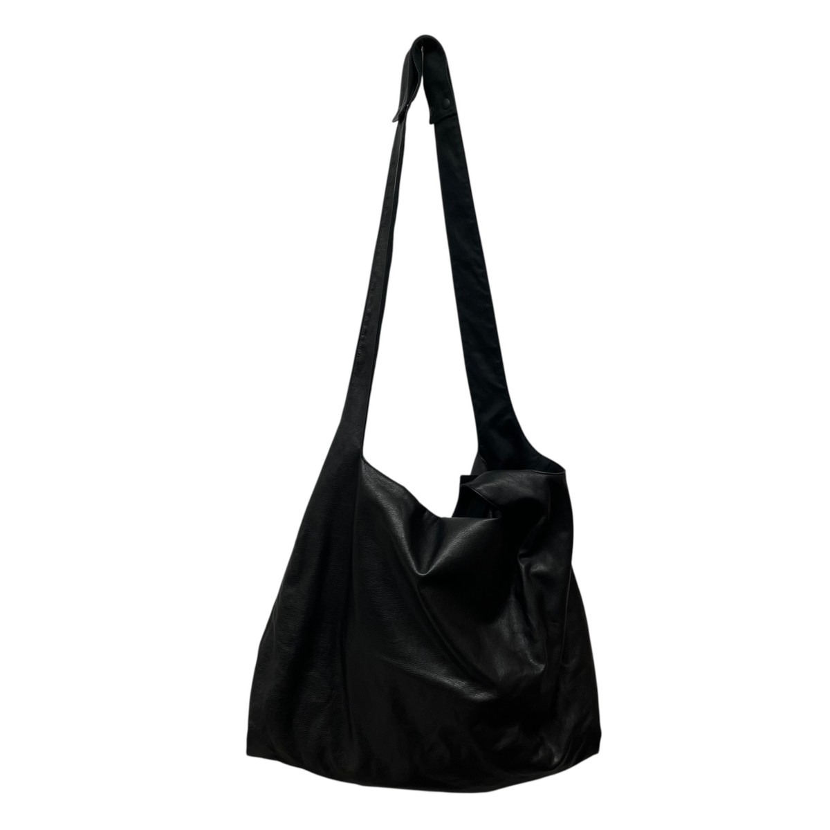 【中古】discord Yohji Yamamoto INFINITE ショルダーバッグ 黒いこと 【100326】（ディス吊りひも ヨウジヤマモト）