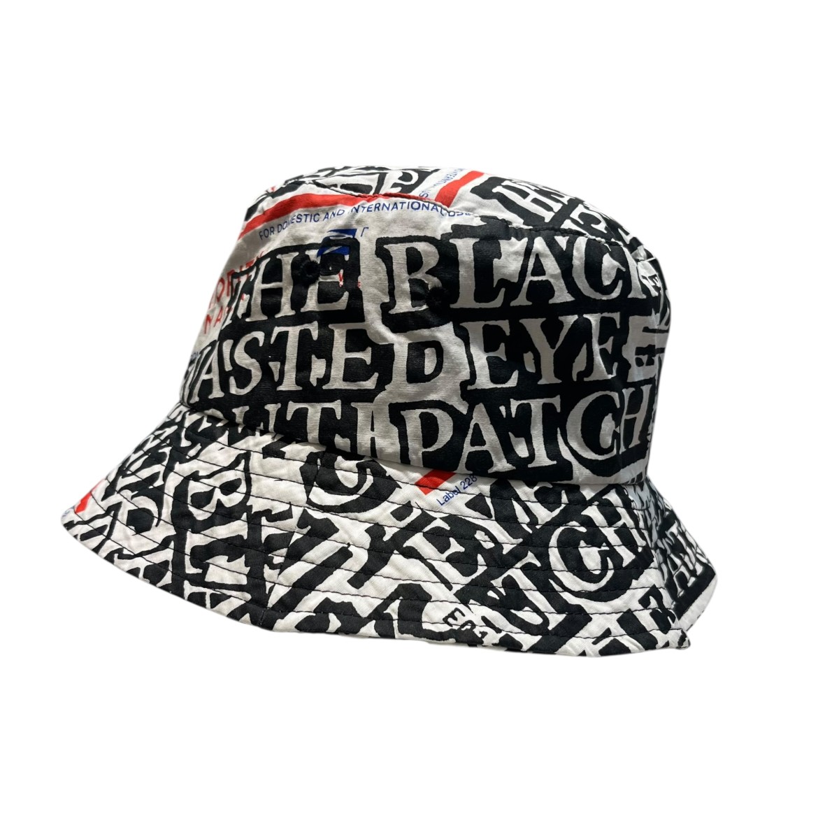 【中古】 BlackEyePatch×Wasted Youth　 BEP STICKER COVERED BUCKET HAT Multi バケットハット マルチカラー 【100326】（ブラックアイパッチ×ウェイステッドユース）