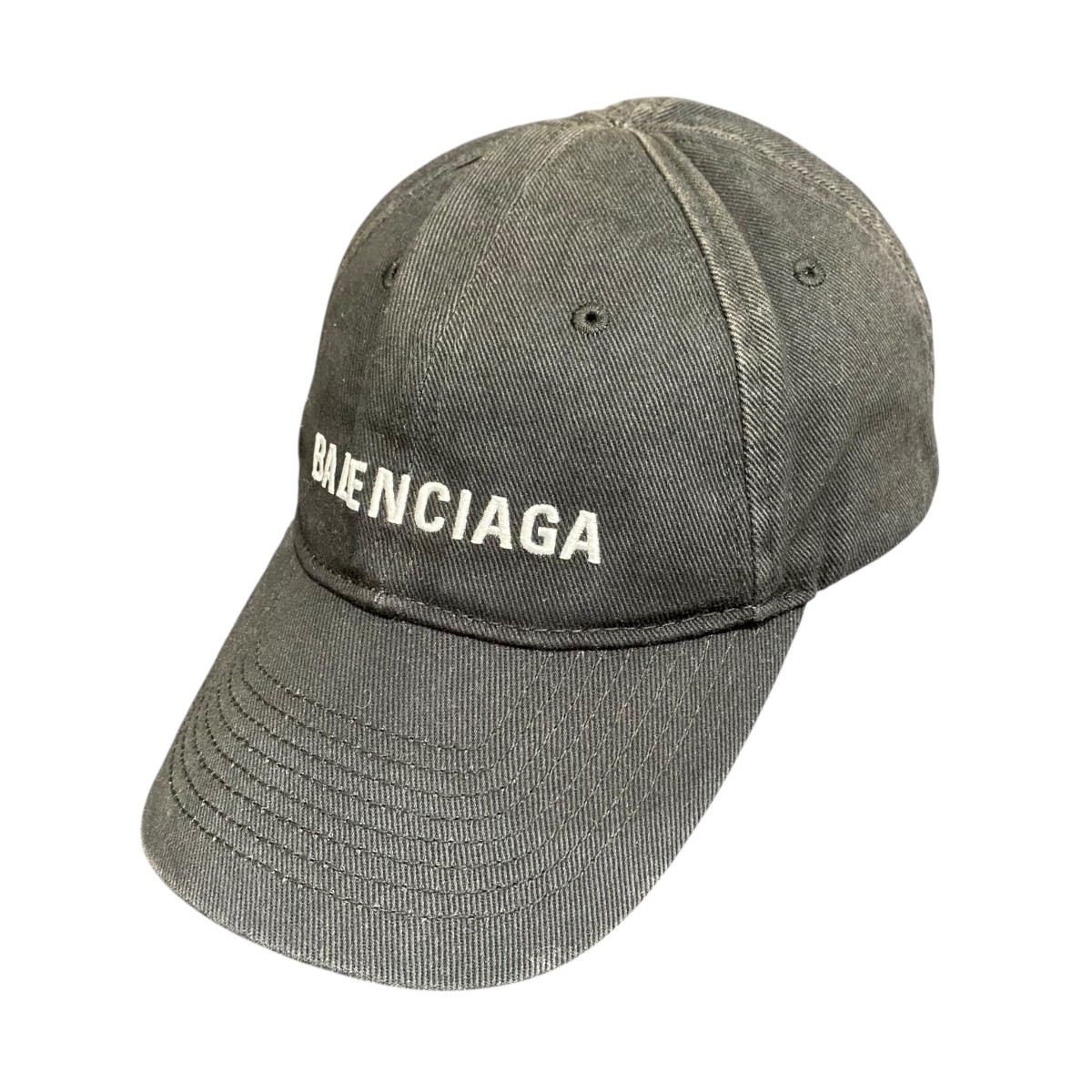 【中古】 BALENCIAGA　 キャップ ブラック 【100326】（バレンシアガ）