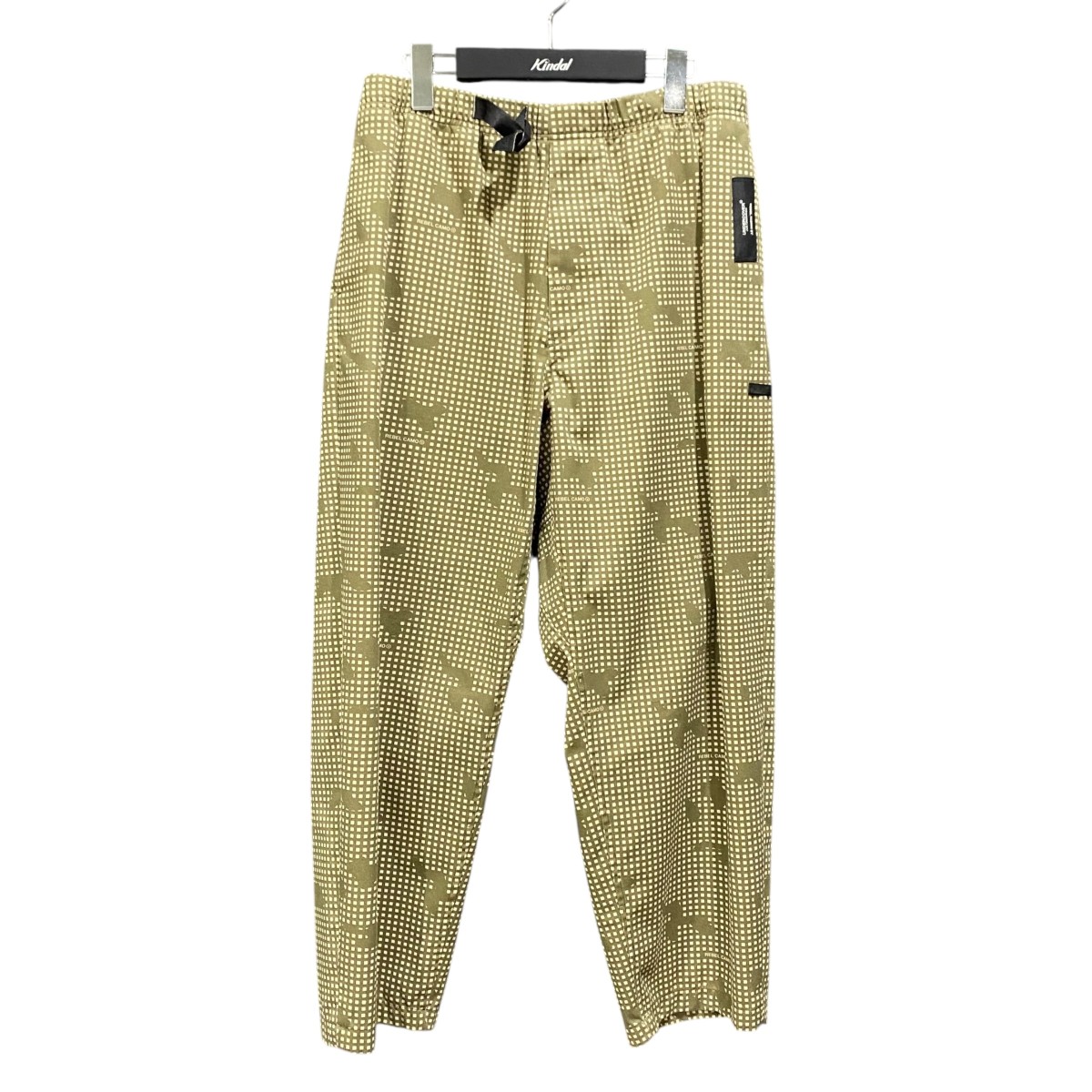 【中古】 UNDERCOVER×GRAMICCI×N．HOOLYWOOD　 総柄パンツ 2212-PT24-003 グリーン サイズ：36 【100326】（アンダーカバー×グラミチ×エヌハリウッド）