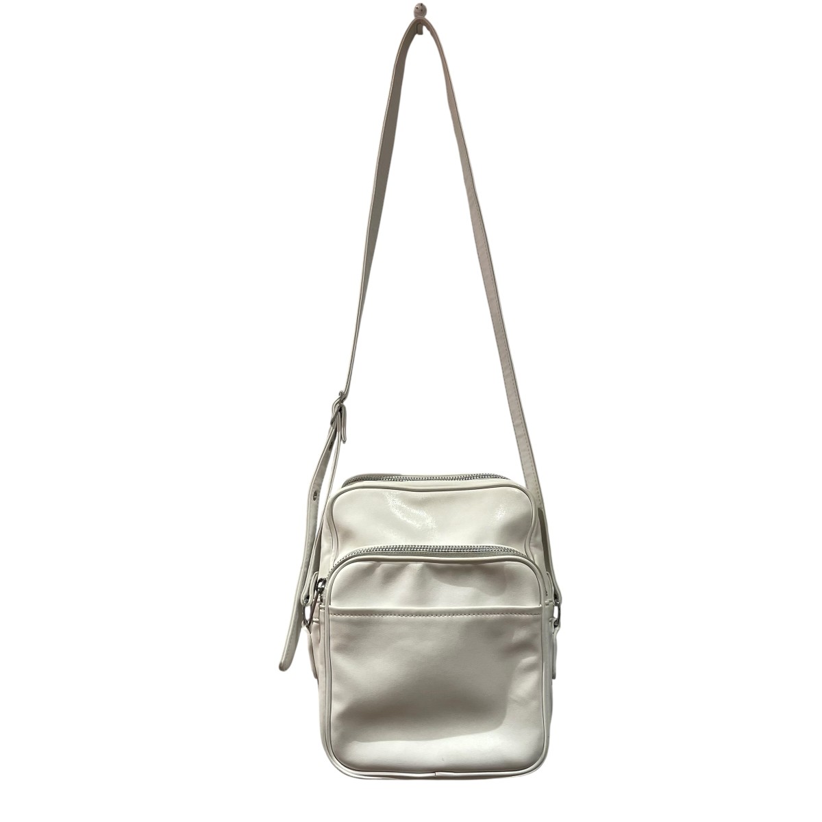 【中古】 COMME des GARCONS　 ショルダーバッグ OL-K 206 ホワイト 【100326】（コムデギャルソン）