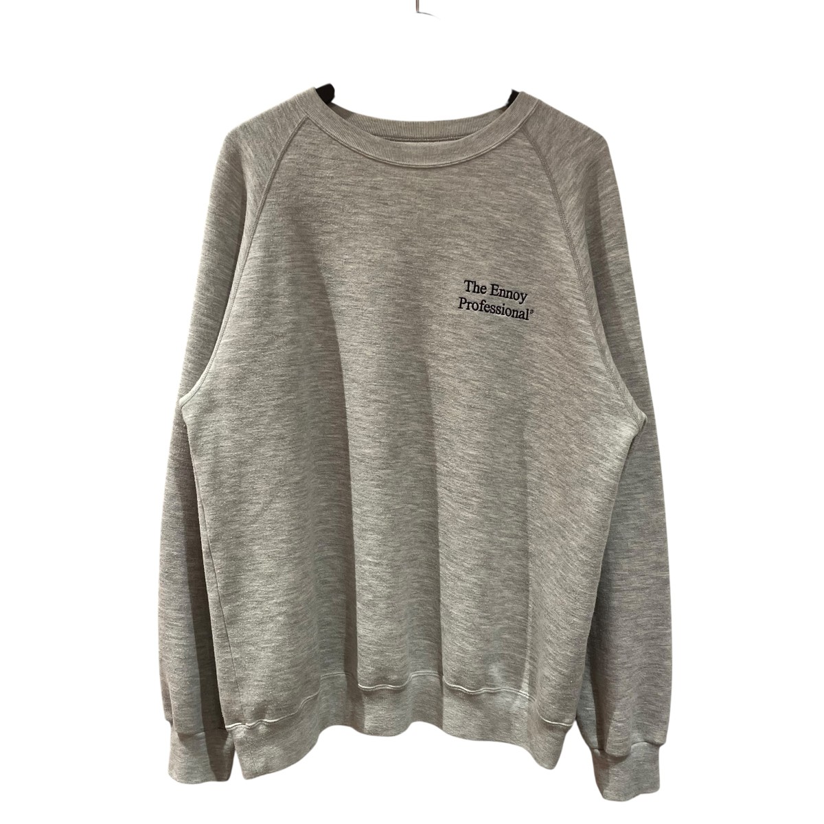 【中古】 ENNOY　 スウェット AW20BRENCT01NTL グレー サイズ：L 【100326】（エンノイ）