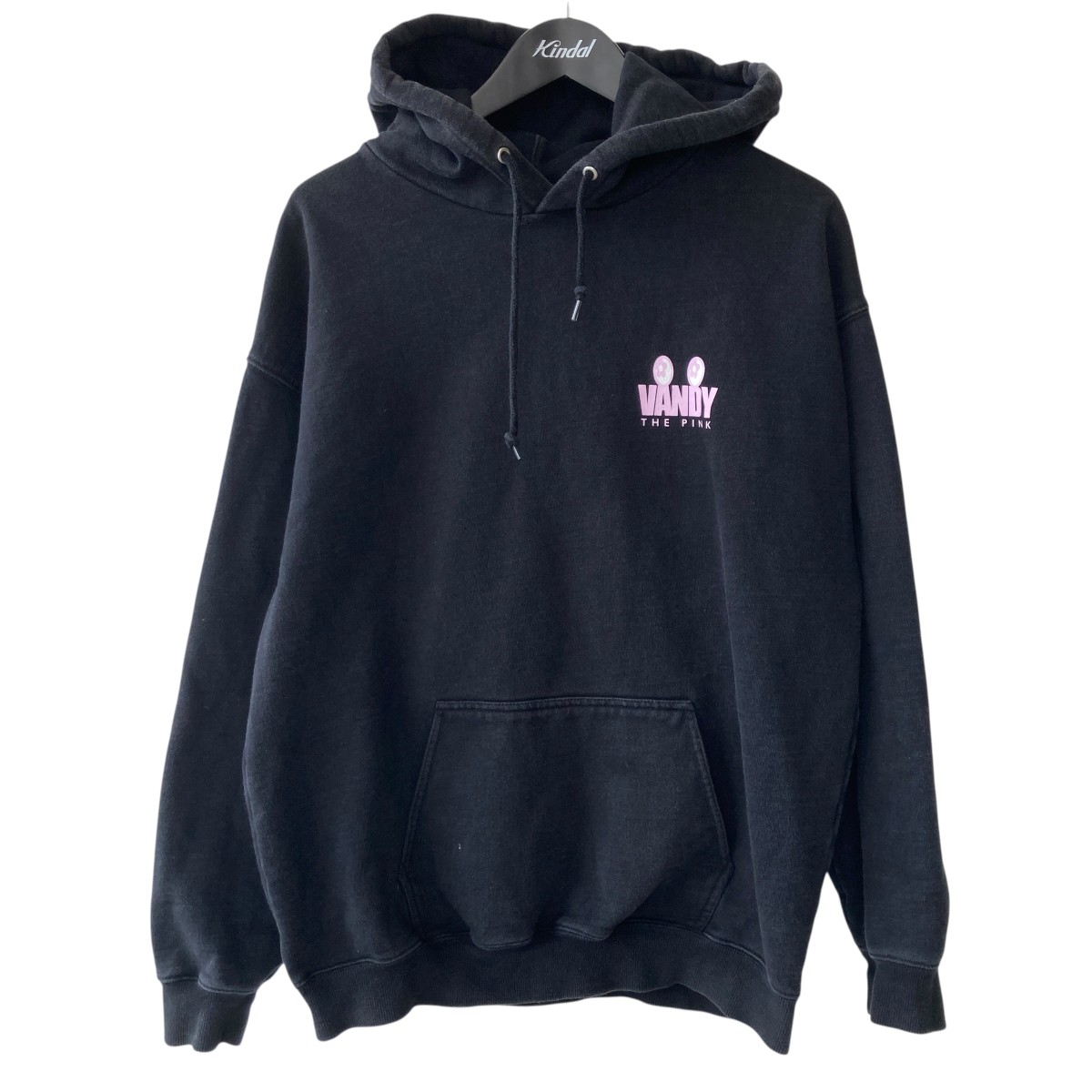【中古】 X-LARGE×VANDY THE PINK プルオーバーパーカー 101231012032 ブラック サイズ：M 【価格見直し】