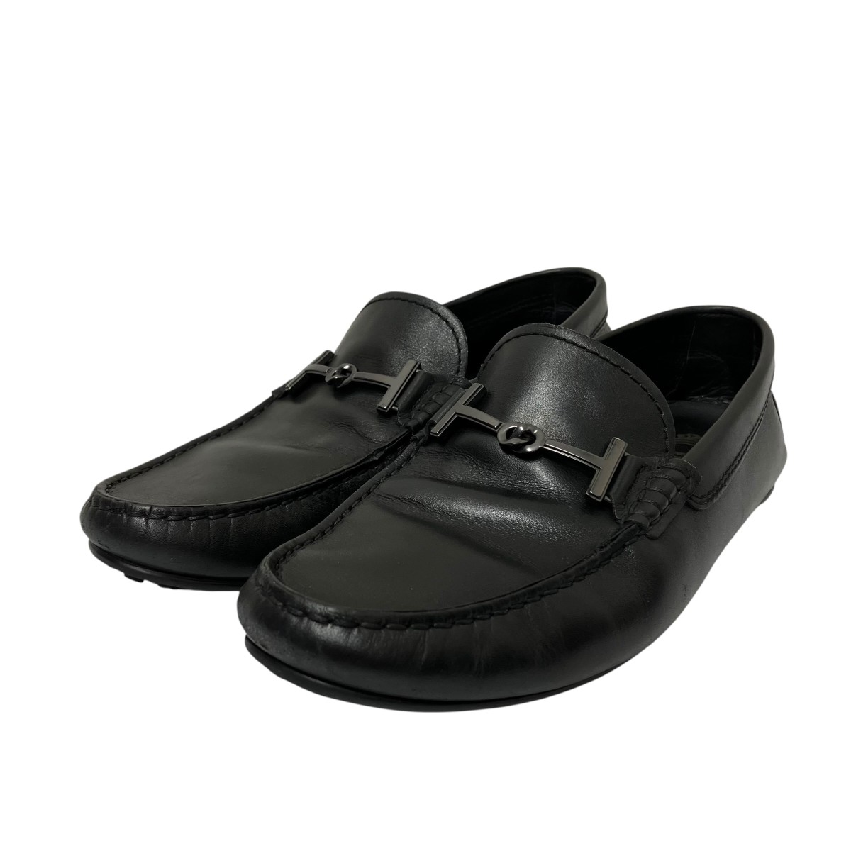 【中古】 TOD’S　 ホースビット ローファー ブラック サイズ：6 【110326】（トッズ）