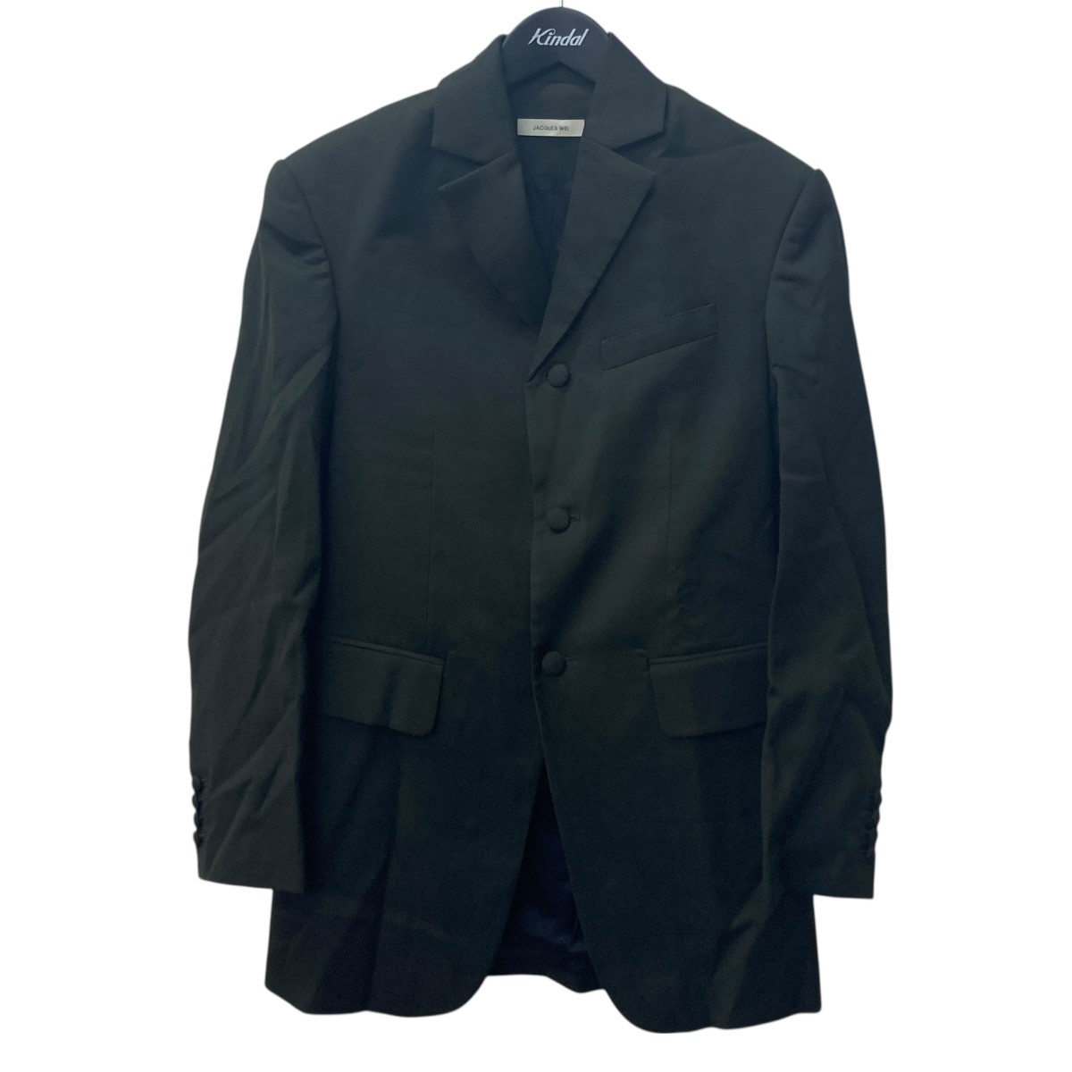 【中古】 JACQUES WEI　 3Bジャケット グレー サイズ：S 【110326】（）