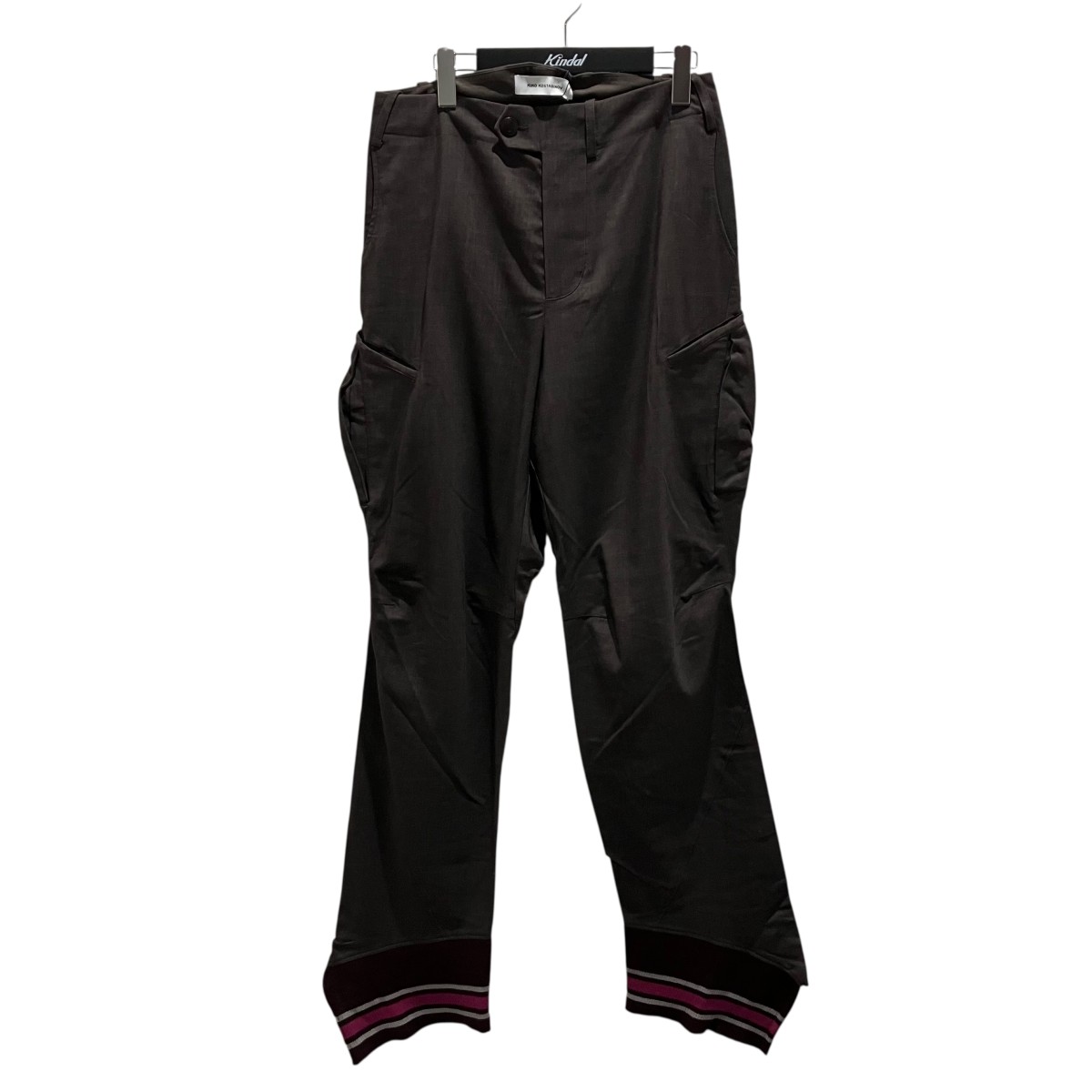 【中古】 Kiko Kostadinov　 【VALAKAS CARGO TROUSER】 カーゴパンツ ブラウン サイズ：46 【110326】（キココスタディノフ）
