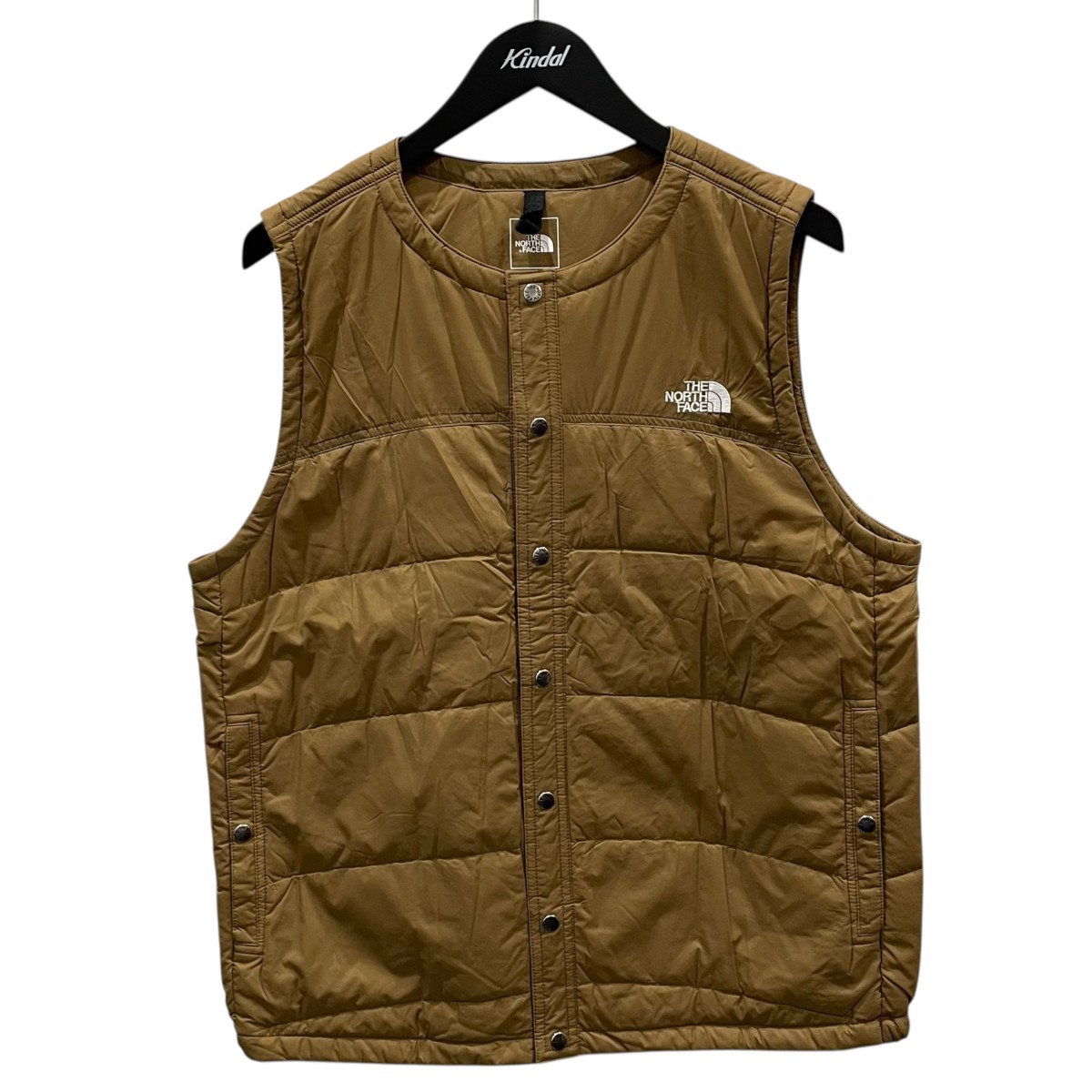 【中古】 THE NORTH FACE　 中綿ベスト Meadow Warm Vest メドウウォームベスト NY32230 ブラウン サイズ：M 【110326】（ザノースフェイス）