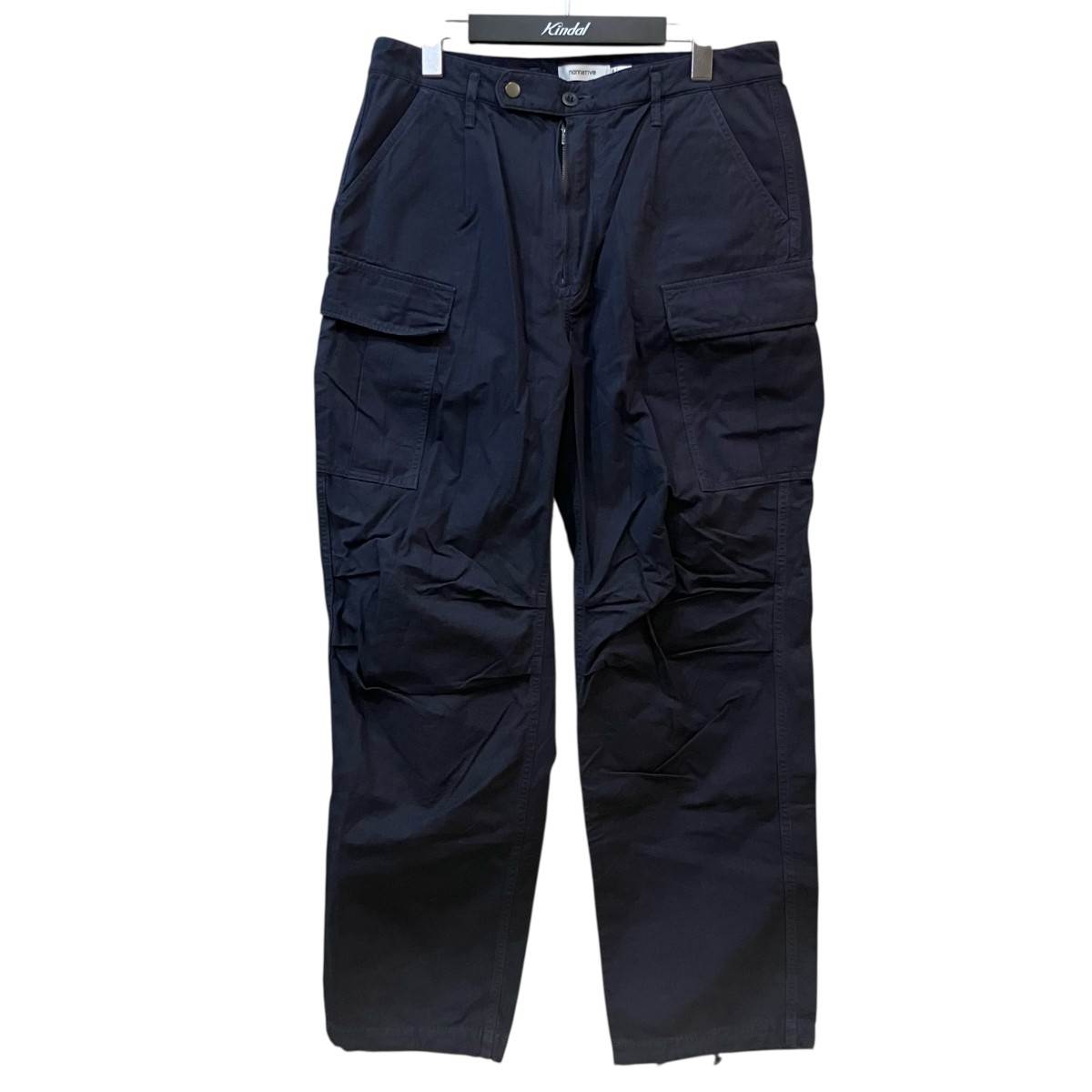 【中古】\u003cBR\u003enonnative\u003cBR\u003eSOLDIER 6P EASY PANTS COTTON RIPSTOP OVERDYED カーゴパンツ 米国海軍 大きさ：2\u003cBR\u003e【通貨価値思いなおす】