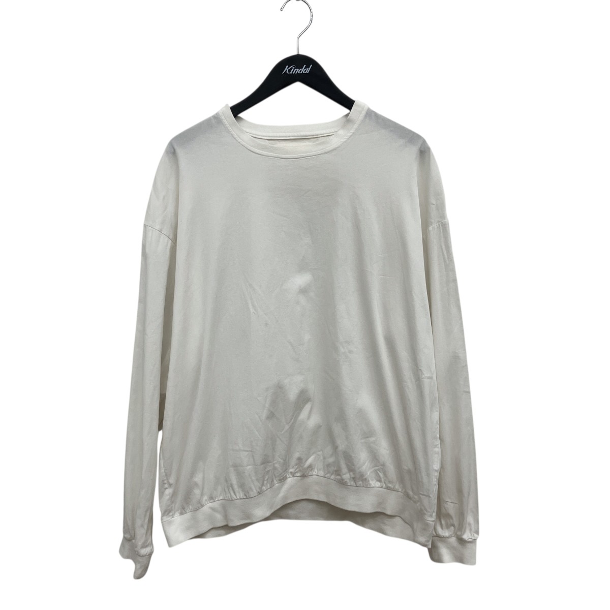 【中古】 L’ATALIER　 長袖Tシャツ ホワイト サイズ：L 【120326】（ラトリエ）
