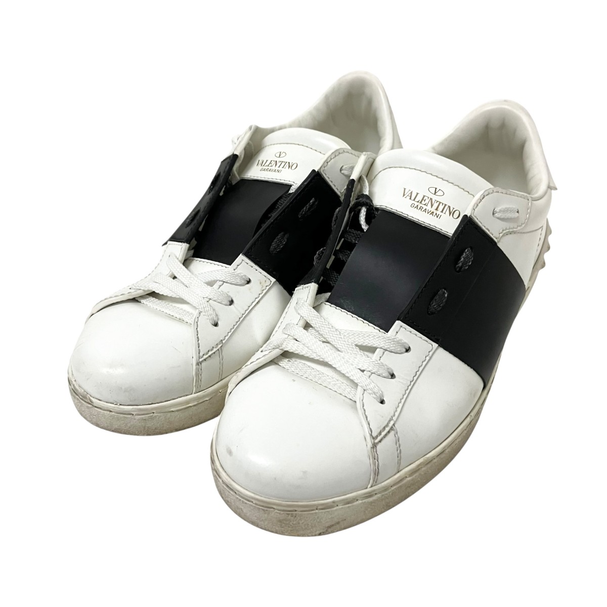 【中古】 VALENTINO　 ローカットスニーカー TS830Y2 ホワイト サイズ：40 【120326】（ヴァレンチノ）