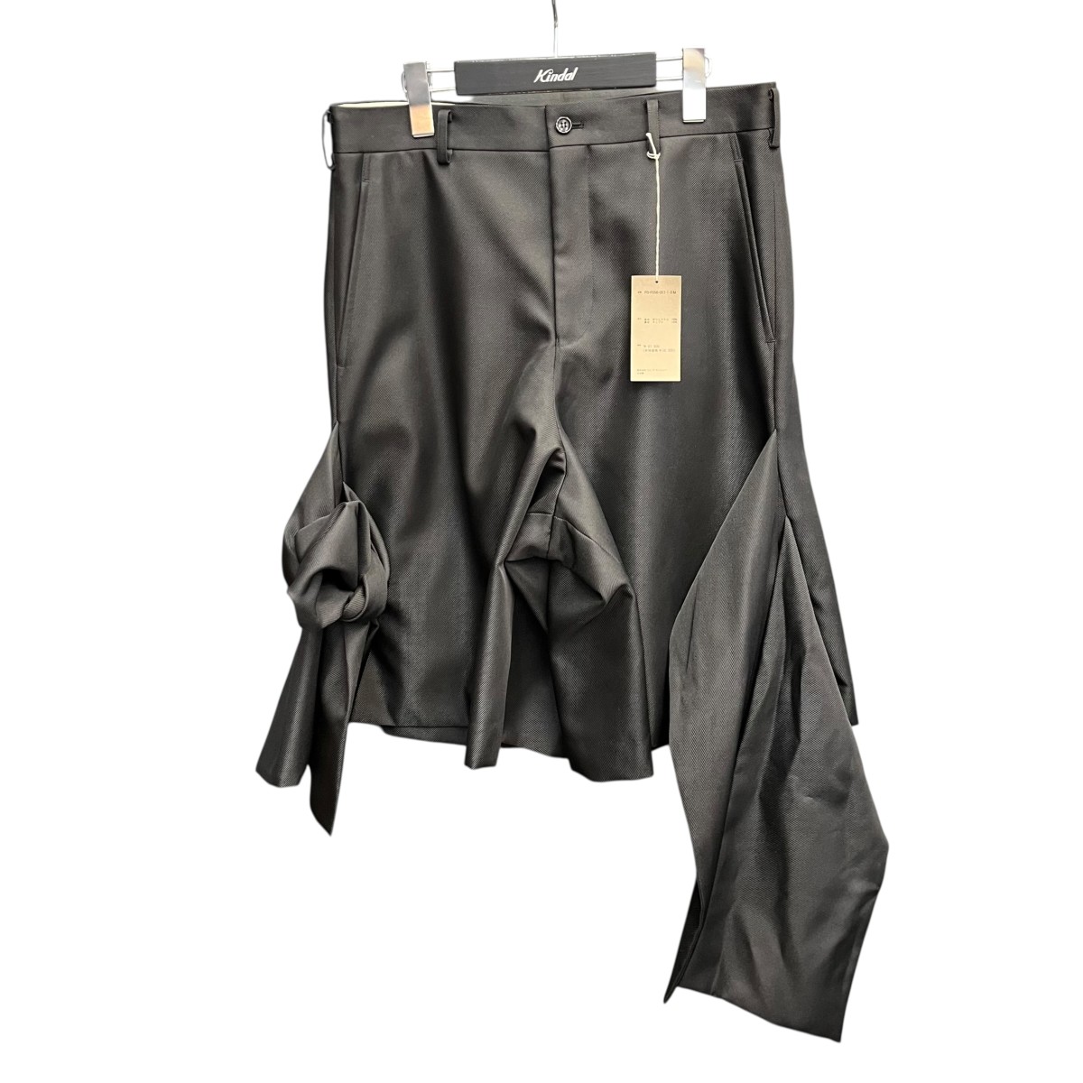 【中古】 COMME des GARCONS HOMME PLUS 25SS ハーフパンツ PO-P056 ブラック サイズ：M 【価格見直し】