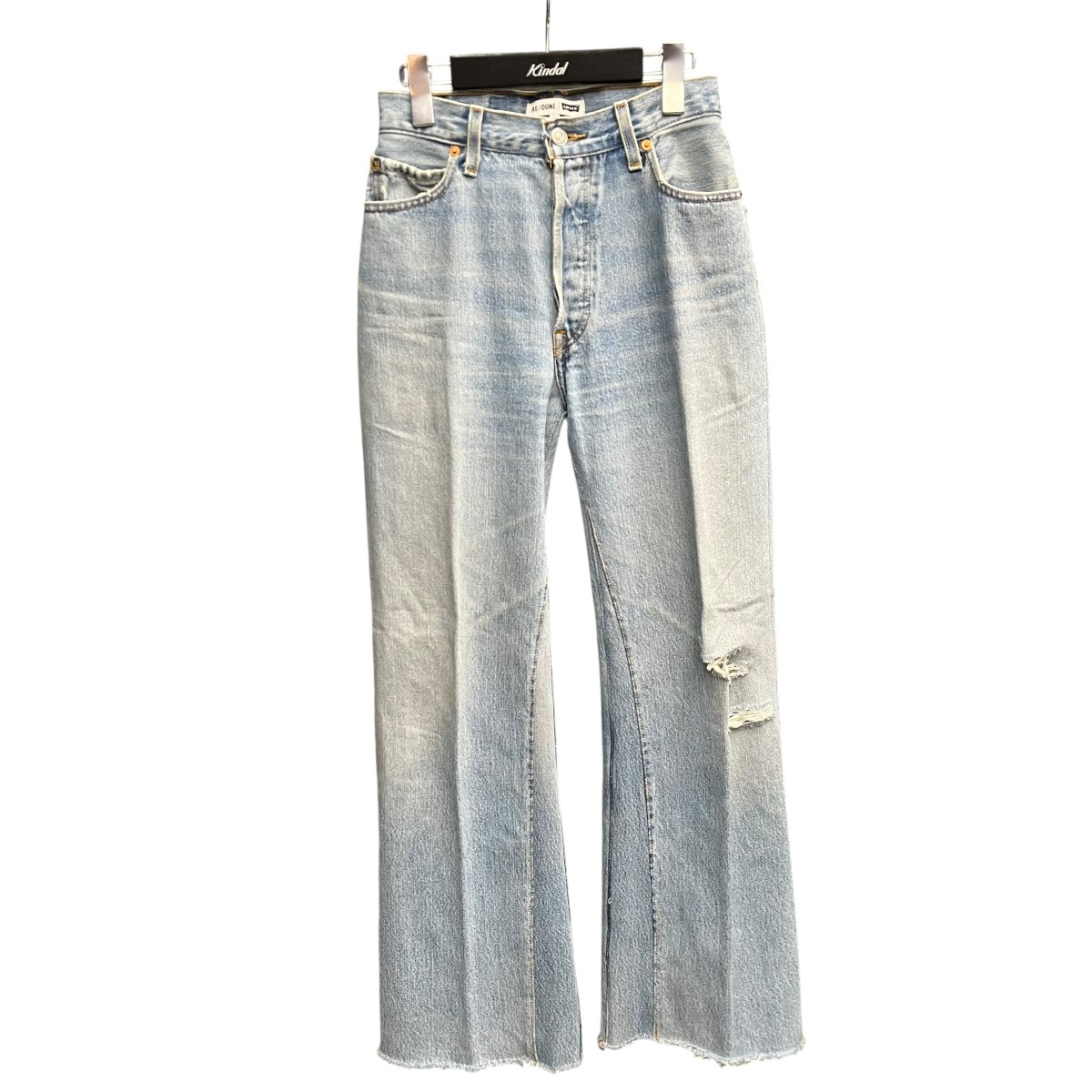 【中古】 RE／DONE　 デニムパンツ 20030923001610 インディゴ サイズ：24 【120326】（リダン）