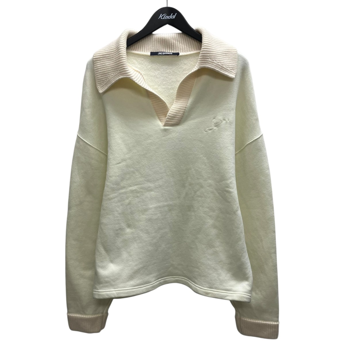 【中古】 JACQUEMUS 75008 スウェット アイボリー サイズ：S 【価格見直し】 20,557円
