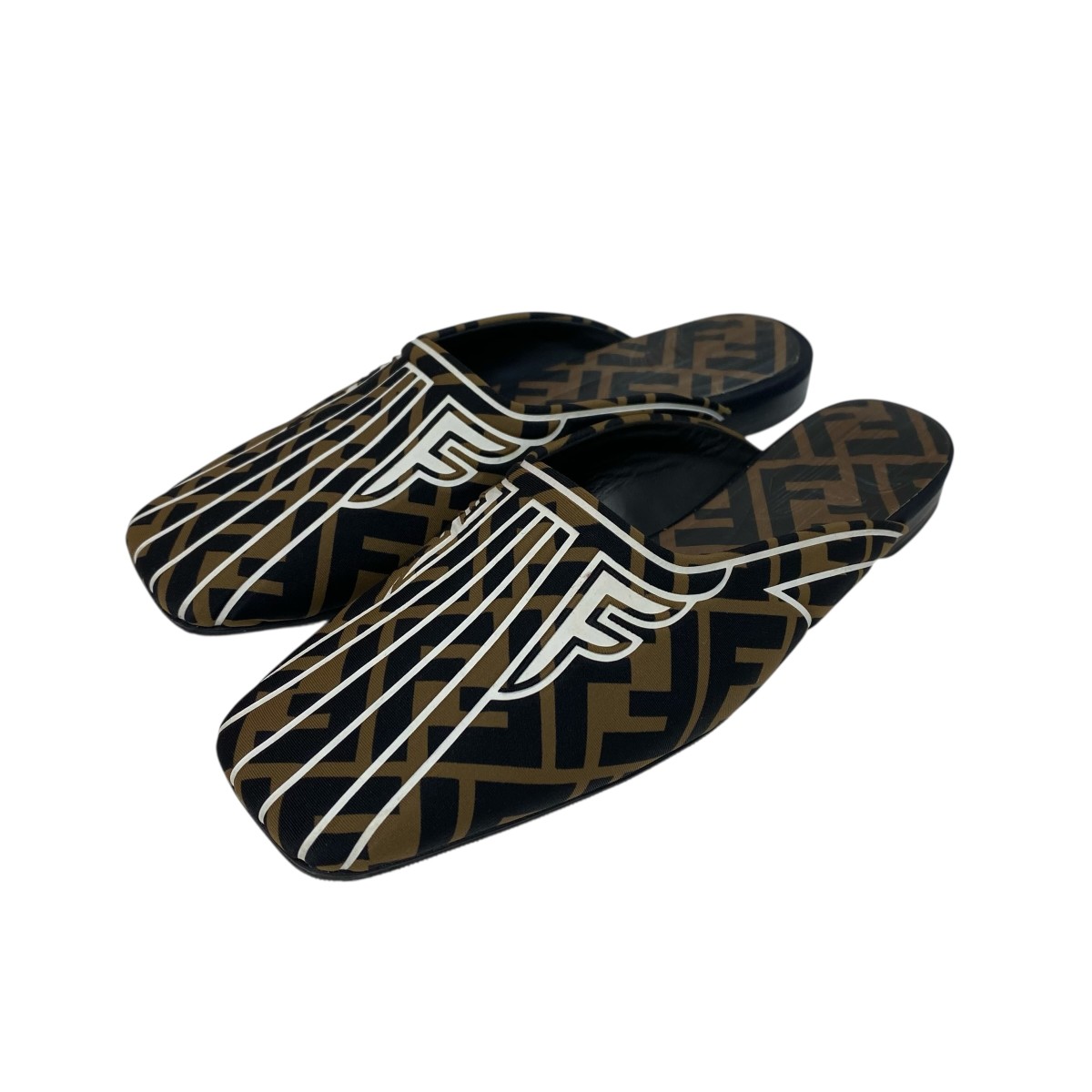 【中古】FENDI ミュール 赤銅色 大きさ：35 【120326】（フェンディ）