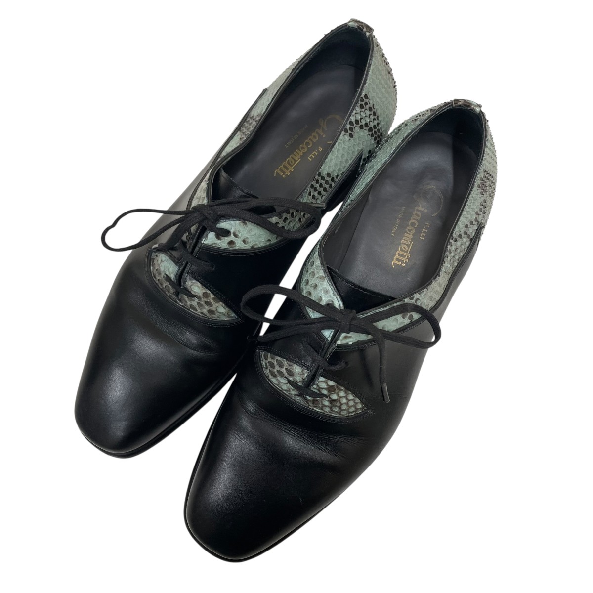 【中古】 Giacometti　 ドレスシューズ ブラック サイズ：41 【120326】（ジャコメッティ）