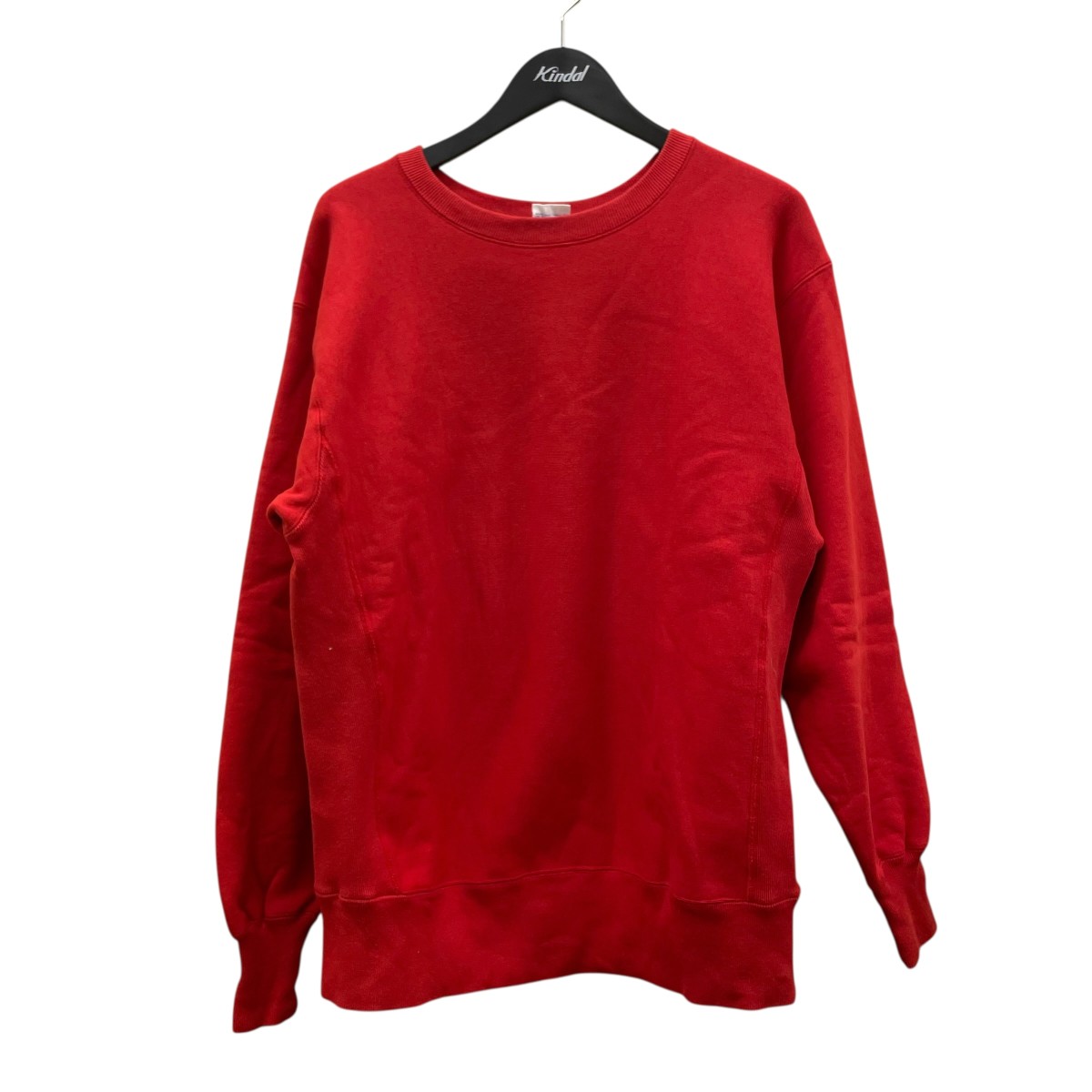 【中古】 Champion REVERSE WEAVE　 クルーネックスウェットシャツ C3-Q043 レッド サイズ：L 【120326】（チャンピオンリバースウィーブ）