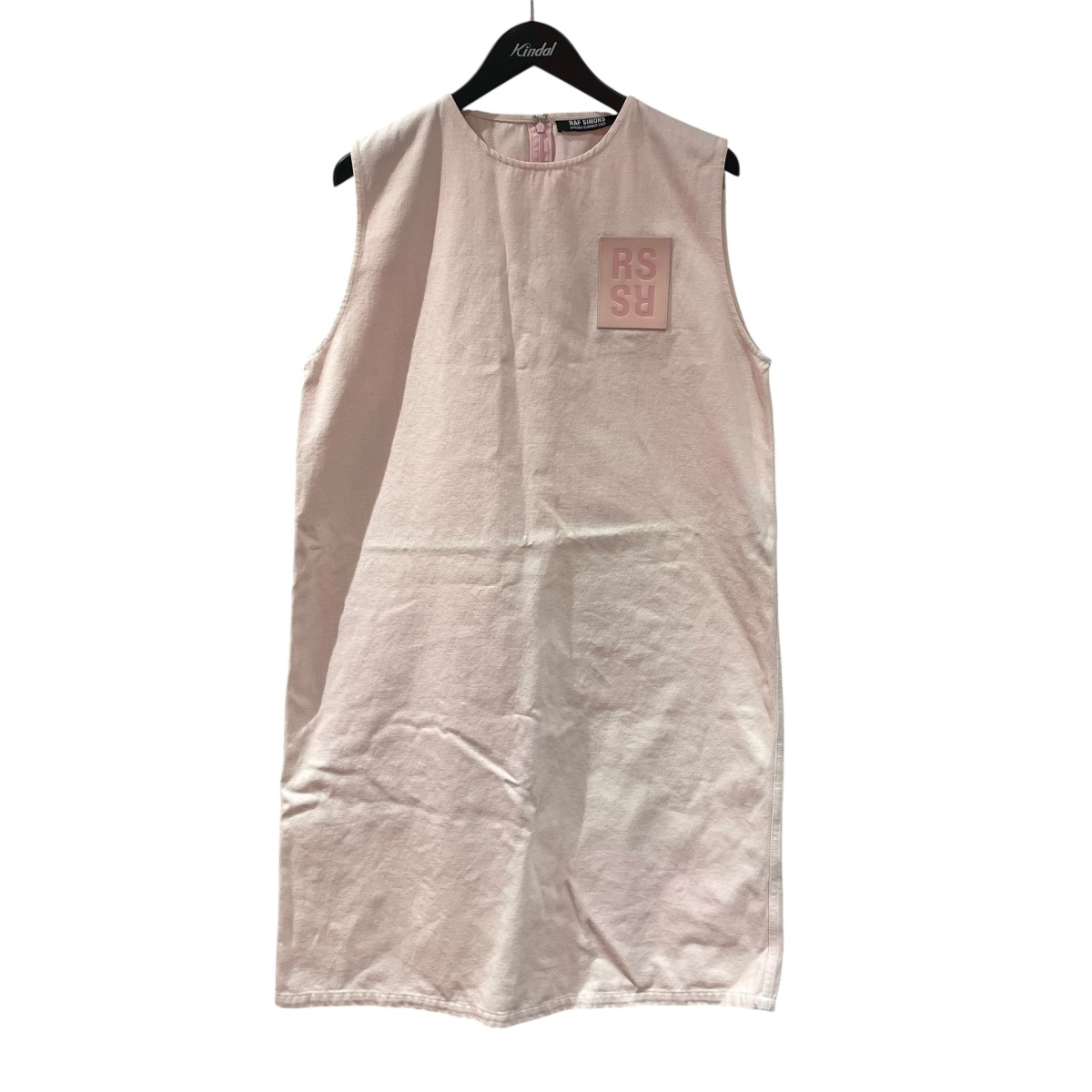 【中古】RAF SIMONS22SS ノースリーブワンピース 221-W479 ピンク サイズ:40【価格見直し】|ブランド古着のカインドオル