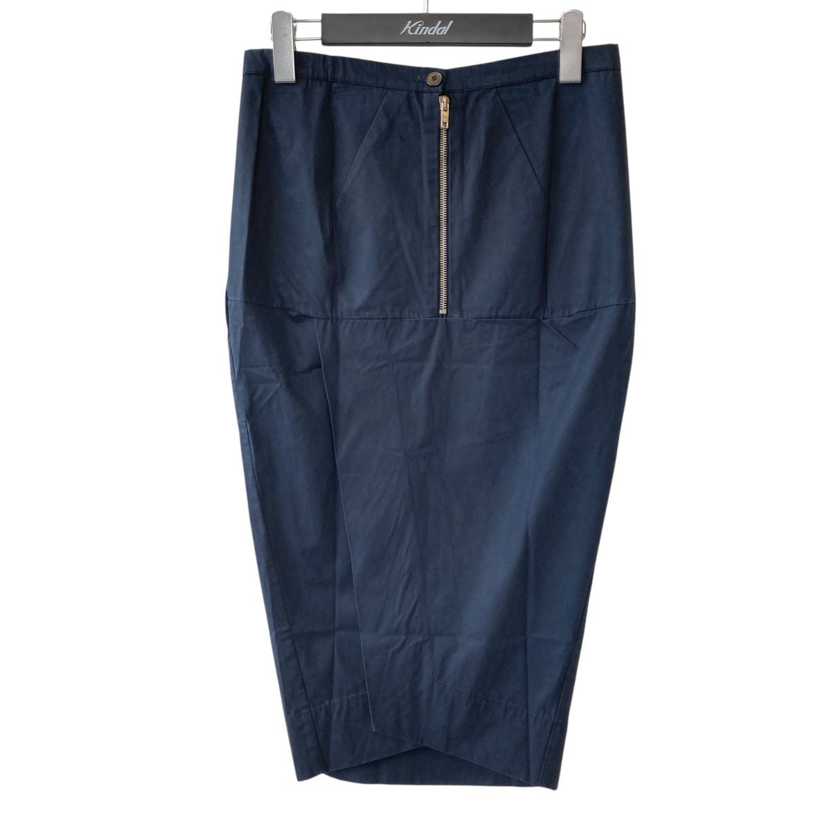 【中古】 RICK OWENS　 12SS タイトスカート RO3328 ダークネイビー サイズ：40 【140326】（リックオウエンス）