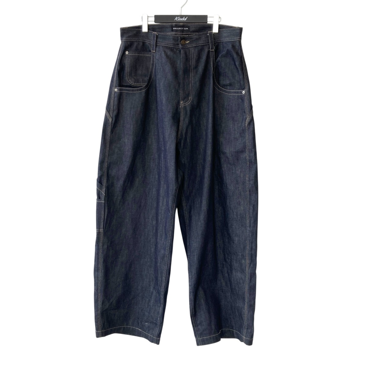 【中古】 PROJECT G／R RETROBAGGYDENIM PANTS デニムパンツ インディゴ サイズ：3 【価格見直し】