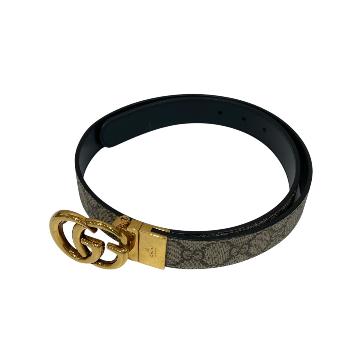 【中古】 GUCCI　 リバーシブルベルト 659417 ベージュ 【130326】（グッチ）
