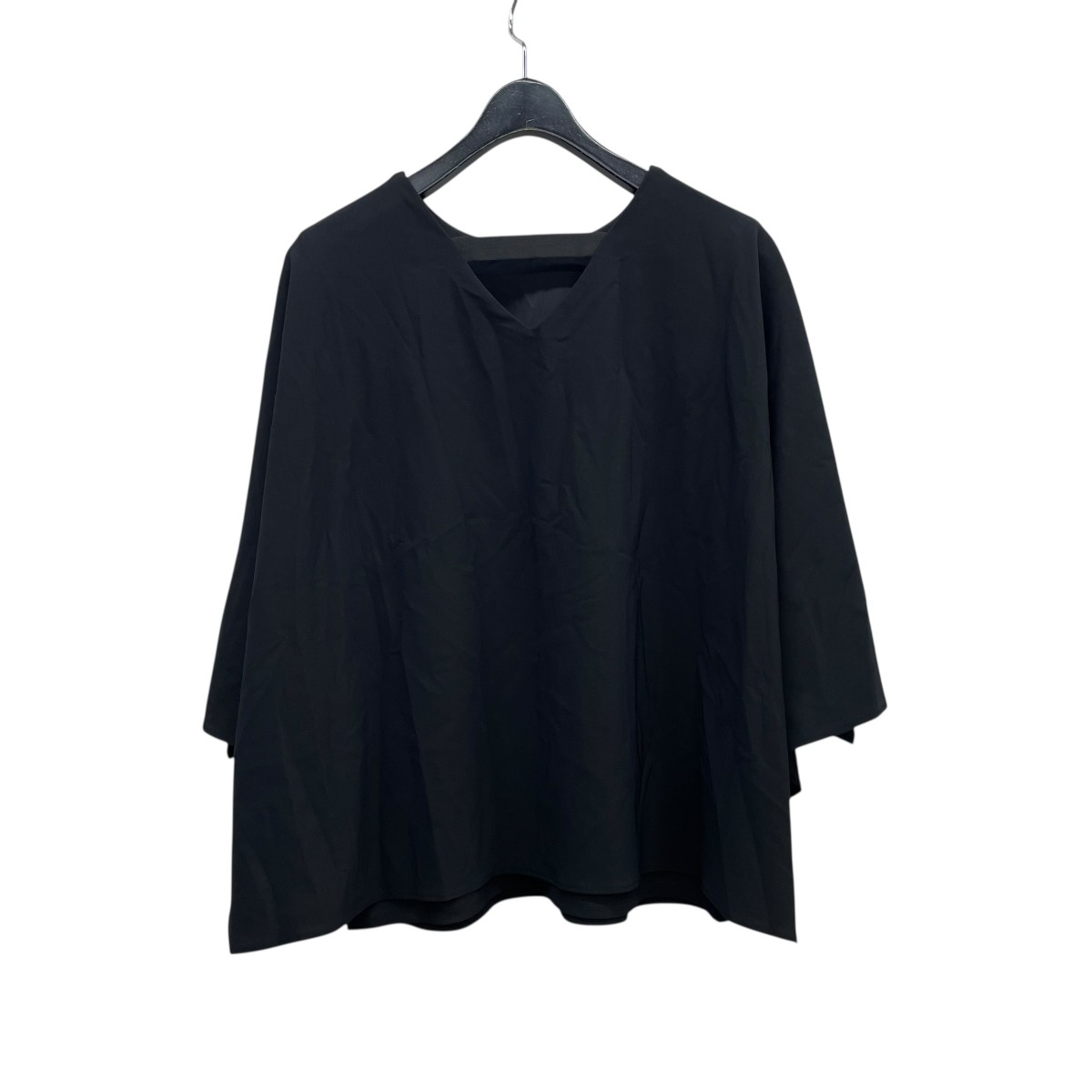 【中古】 ADORE　 レイヤードブラウス 531-2160416 ブラック サイズ：38 【140326】（アドーア）