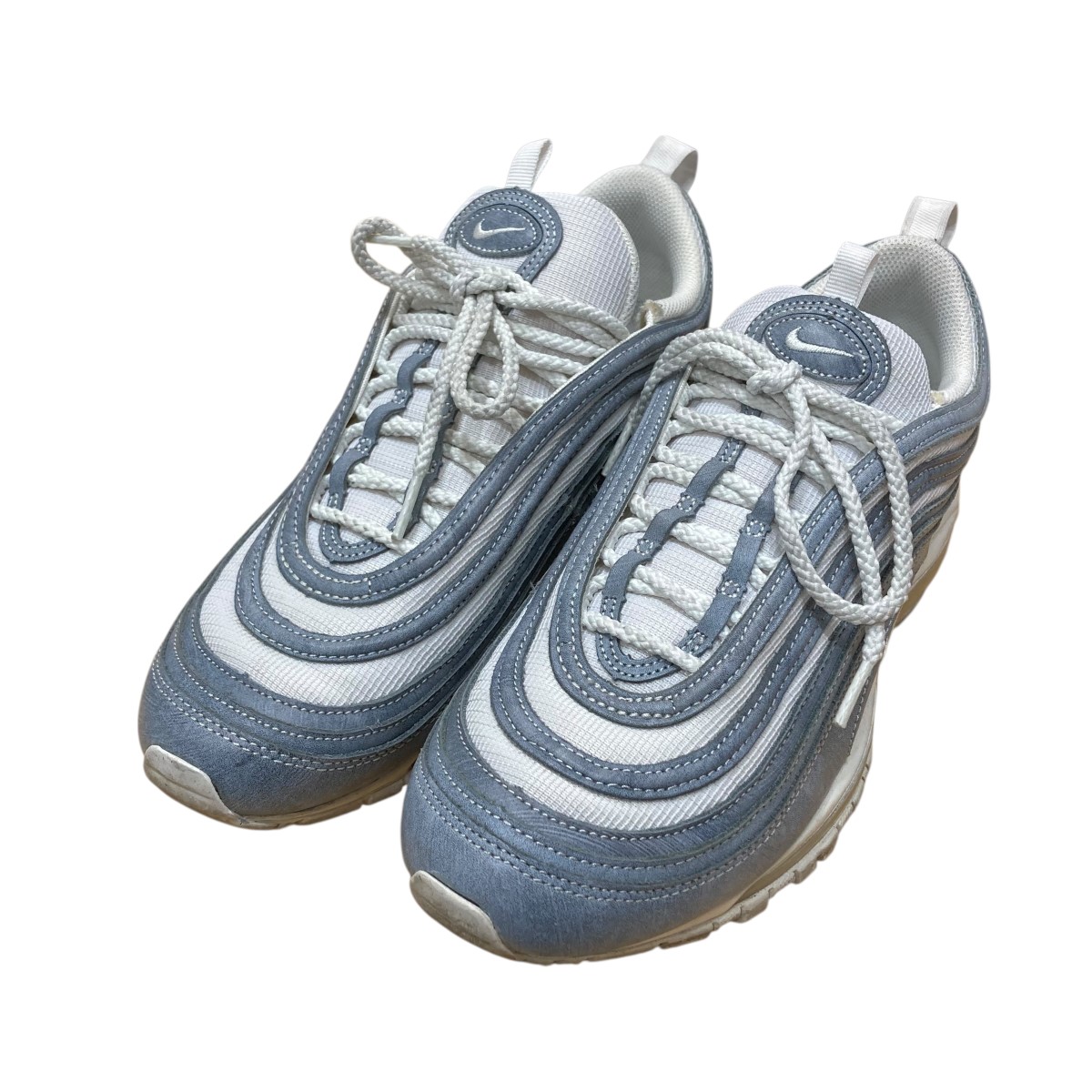 【中古】 NIKE×COMME des GARCONS HOMME PLUS ローカットスニーカー ブルー サイズ：28cm 【価格見直し】