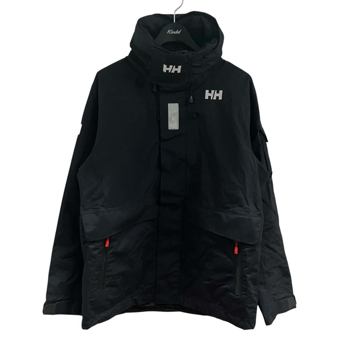 【中古】 HELLY HANSEN　 ナイロンジャケット ブラック サイズ：M 【140326】（ヘリーハンセン）