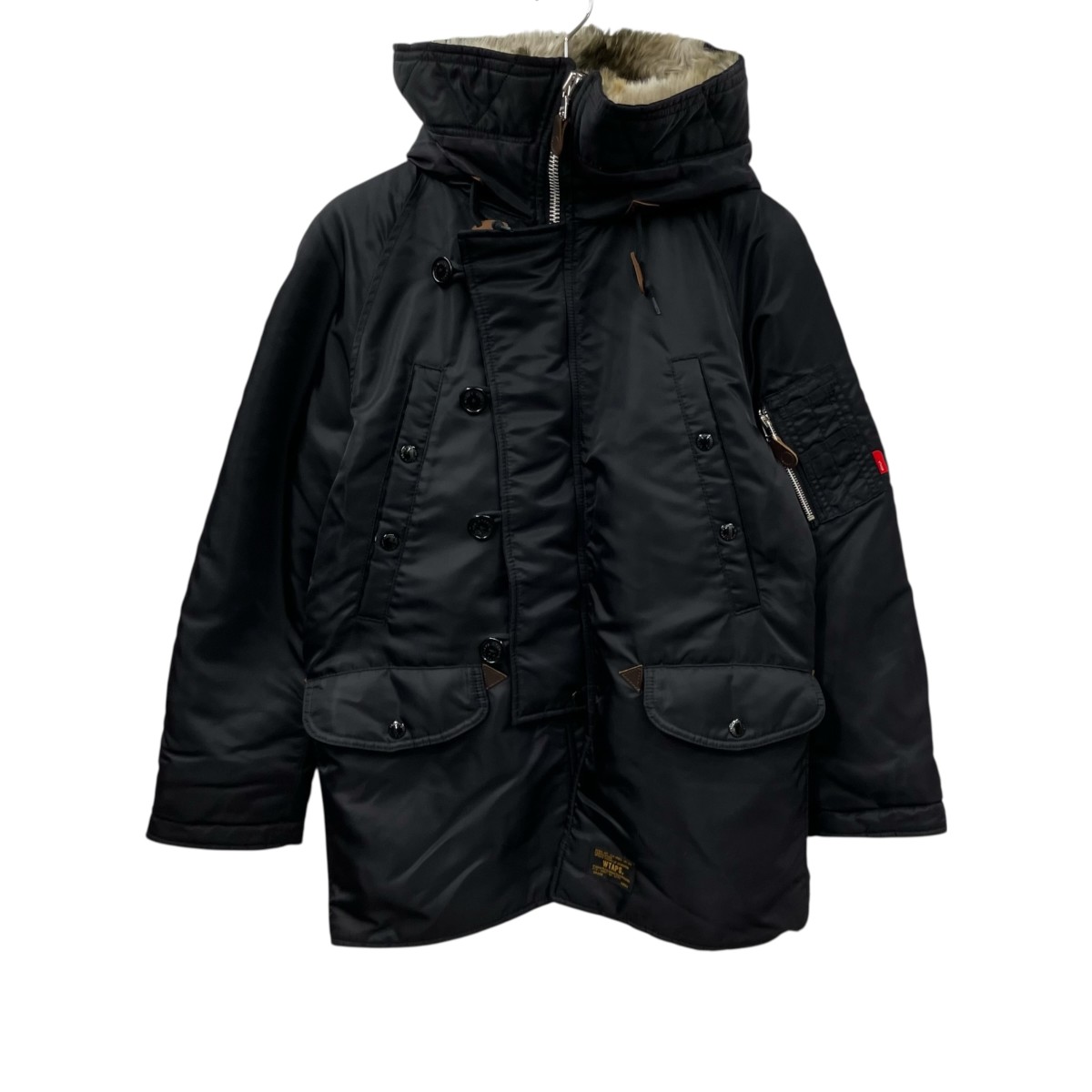 WTAPS フード付きナイロンジャケット ブラック サイズX 03 【公式通販】