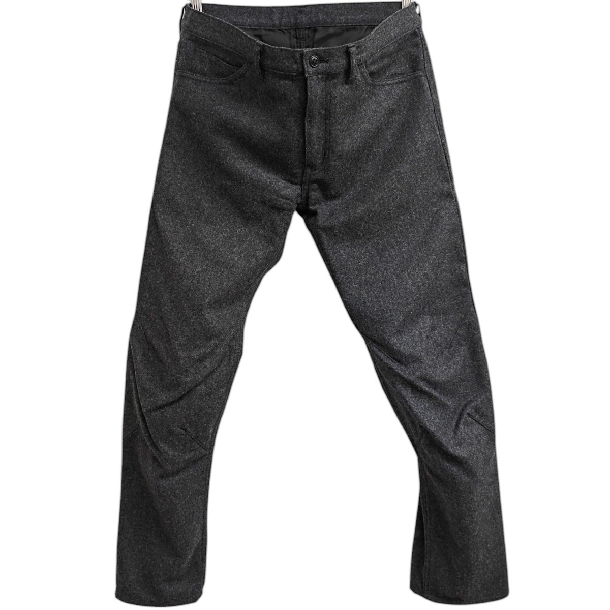 【中古】COMME des GARCONS HOMME PLUS バイカーパンツ PL-P027 薄墨色 大きさ：M 【140326】（コムデギャルソンオムプリュス）