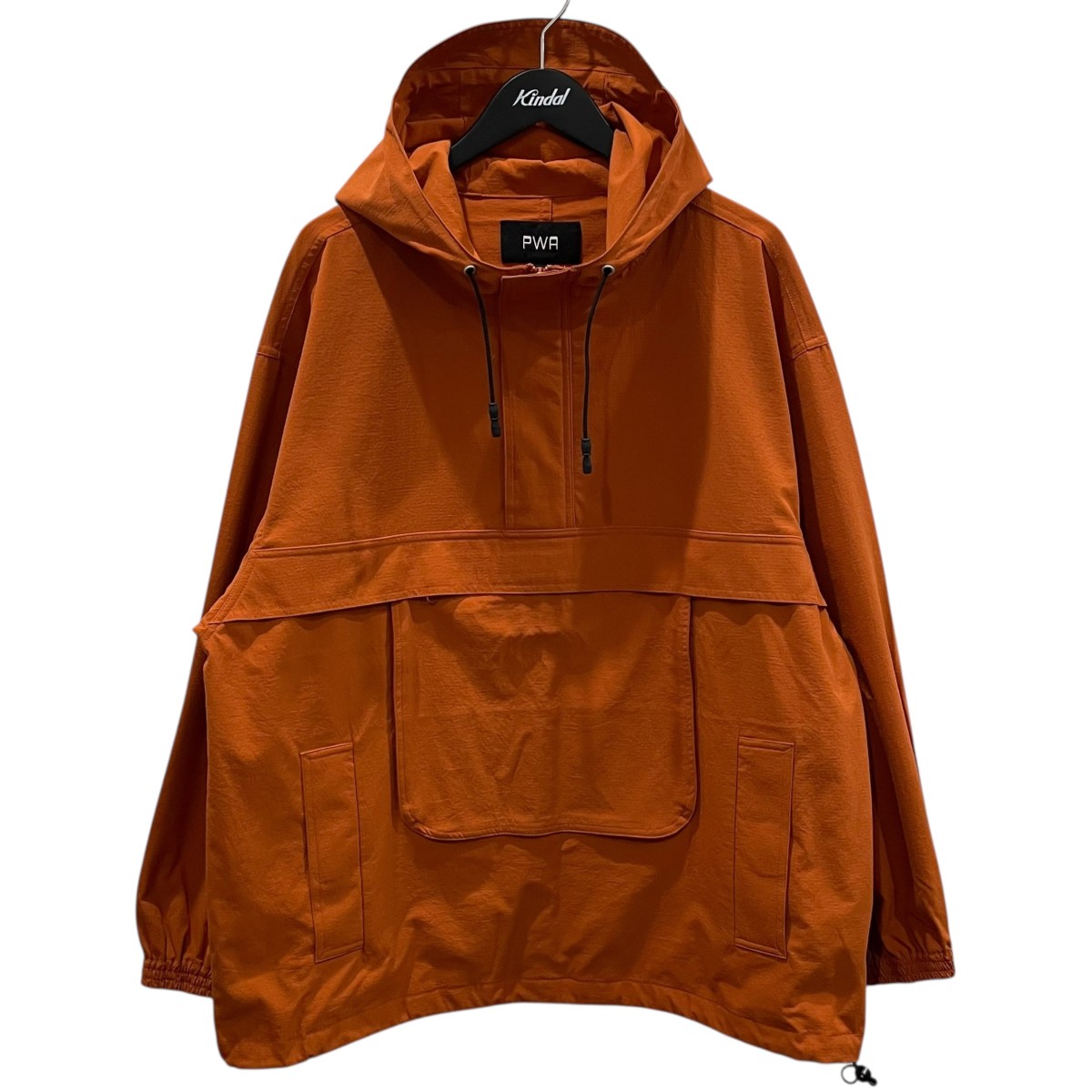 【中古】 PWA 21AW アノラックパーカー P＆D MULTI POCKET ANORAK P07C008-BZ01 オレンジ サイズ：L 【価格見直し】