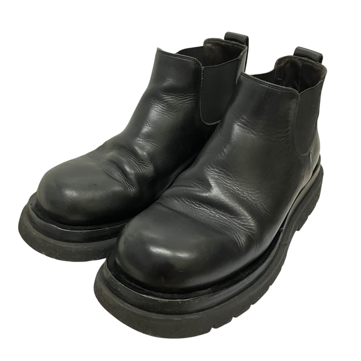 【中古】 BOTTEGA VENETA　 サイドゴアブーツ ブラック サイズ：41 【140326】（ボッテガヴェネタ）