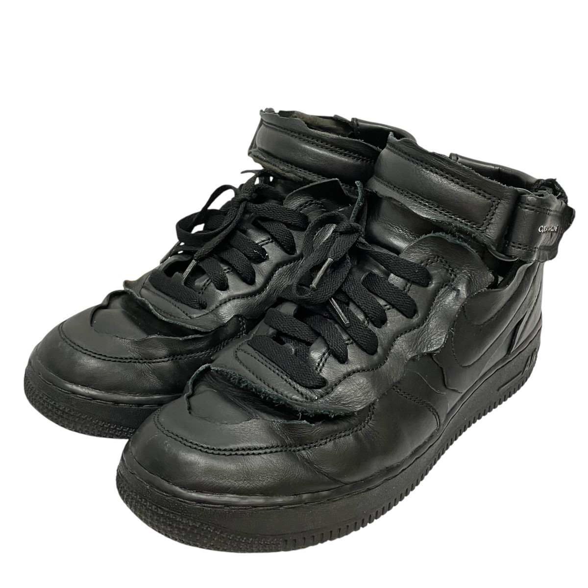 【中古】 NIKE×COMME des GARCONS　 ハイカットスニーカー DC3601-001 ブラック サイズ：26cm 【140326】（ナイキ×コムデギャルソン）