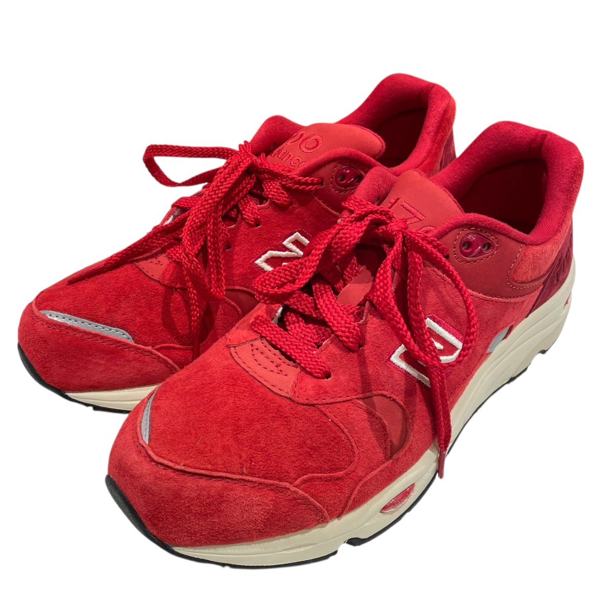 【中古】 NEW BALANCE×KITH　 TORONTO ROCOCCO RED スニーカー cm1700kr レッド サイズ：27.5 【140326】（ニューバランス×キス）