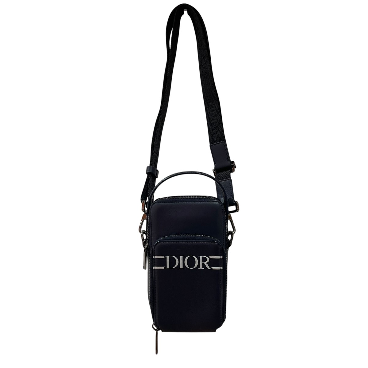【中古】DIOR×DESCENTE ショルダーバッグ 2ESCA326VLM 米国海軍 【140326】（クリスチャンディオール×デサント）