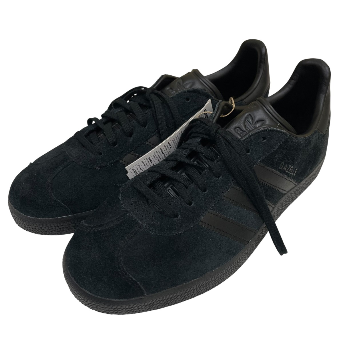 【中古】 adidas　 GAZELLE ローカットスニーカー CQ2809 ブラック サイズ：27cm 【140326】（アディダス）