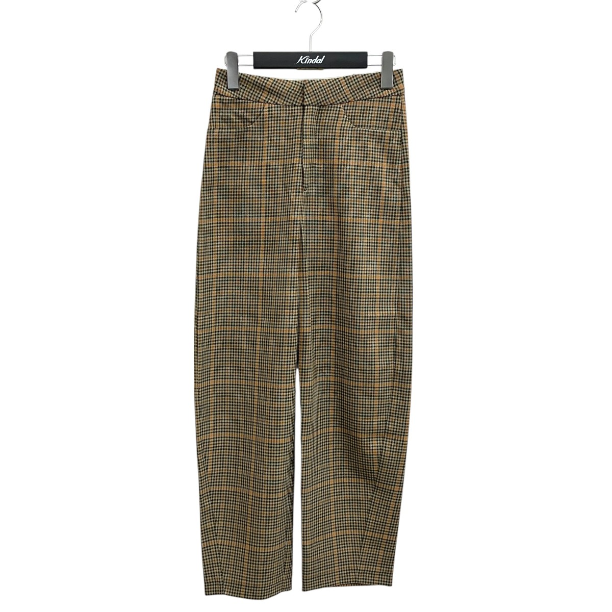 【中古】 toteme　 チェックパンツ 194-227-712 ブラウン サイズ：XXS 【150326】（トーテム）