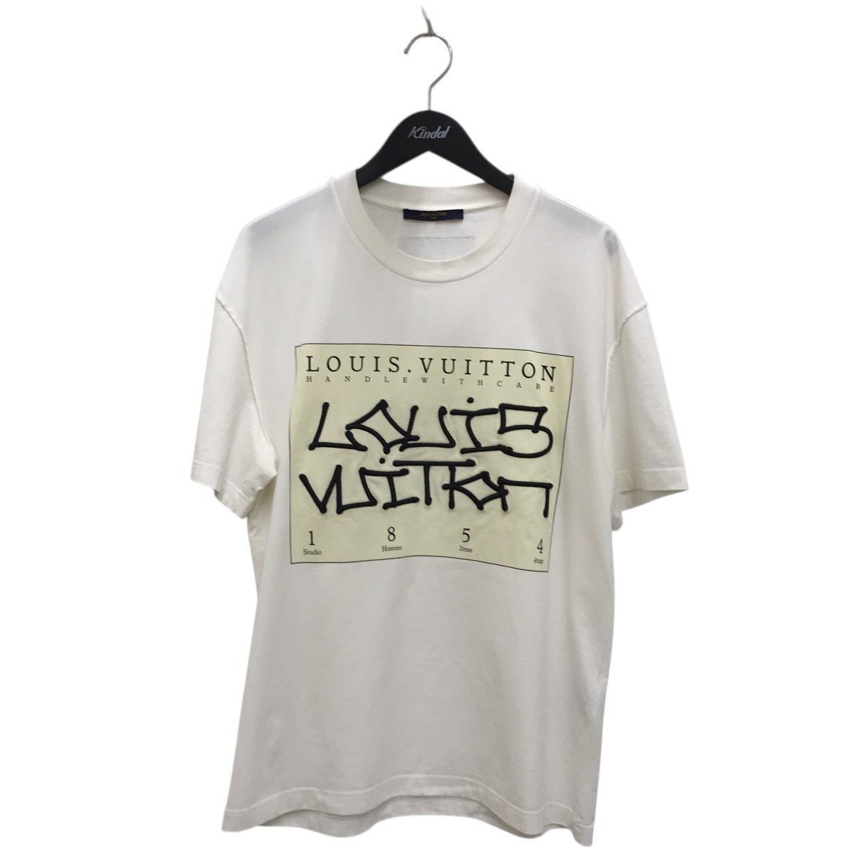 【中古】 LOUIS VUITTON　 22AW 半袖Tシャツ RM222 DT3 HNY75W ホワイト サイズ：M 【150326】（ルイヴィトン）