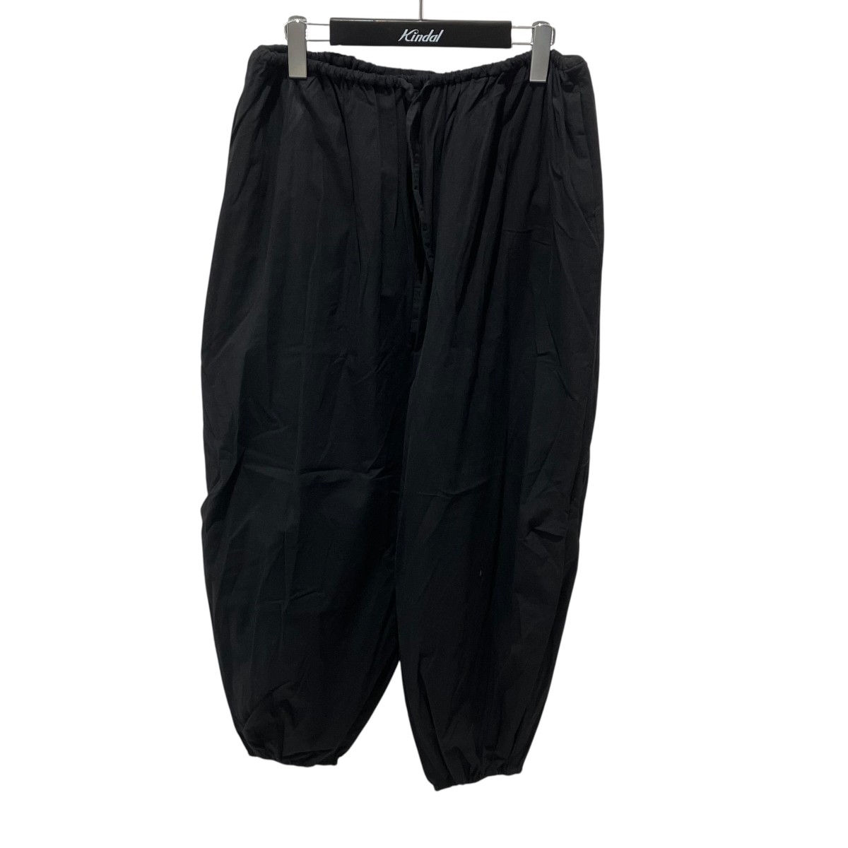 【中古】 mizuiro-ind　 コットンイージーパンツ ブラック サイズ：Free 【150326】（ミズイロ）