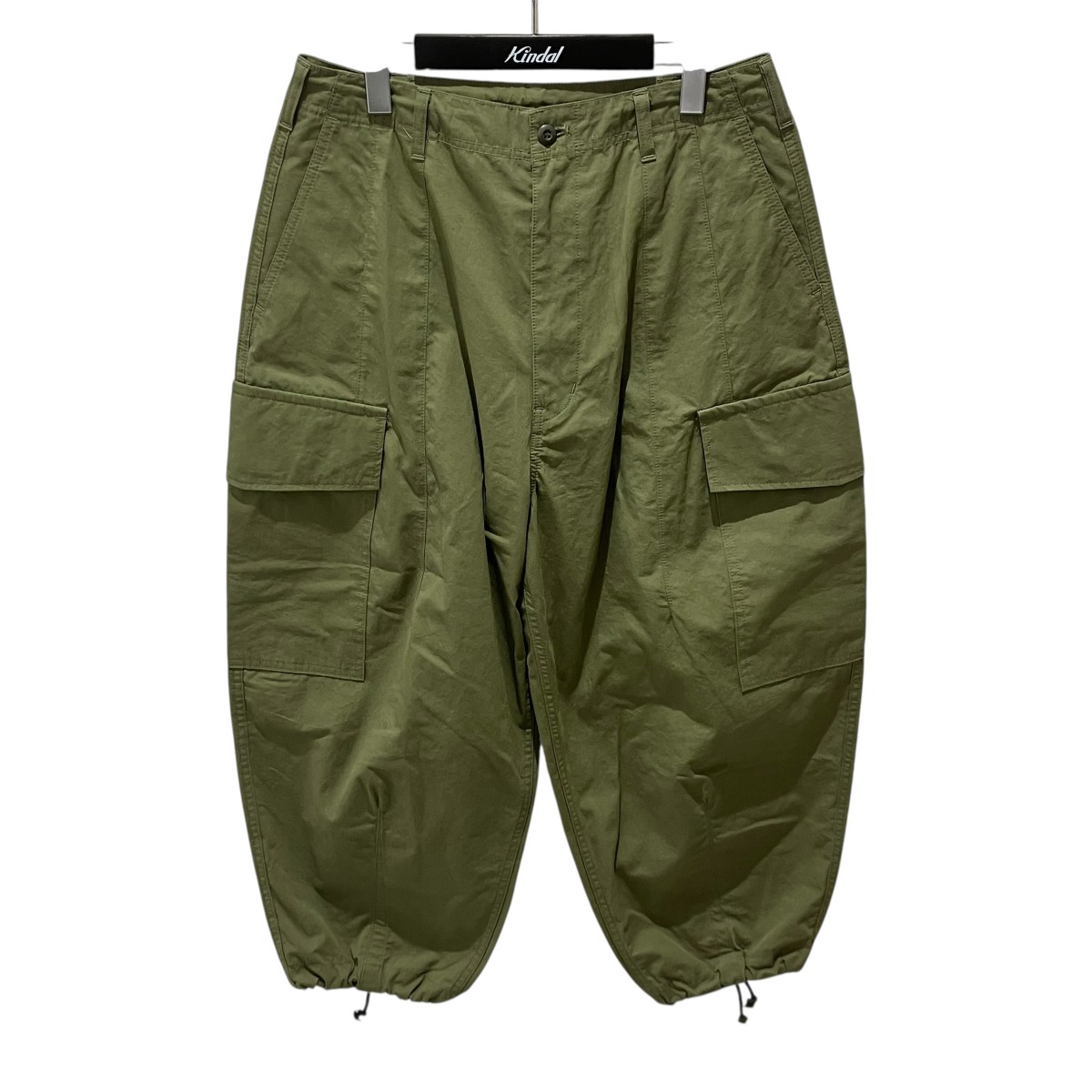 【中古】 COMME des GARCONS HOMME　 25SS コンパクトウェザーワイドカーゴパンツ HO-P011 グリーン サイズ：XS 【150326】（コムデギャルソンオム） 25,245円