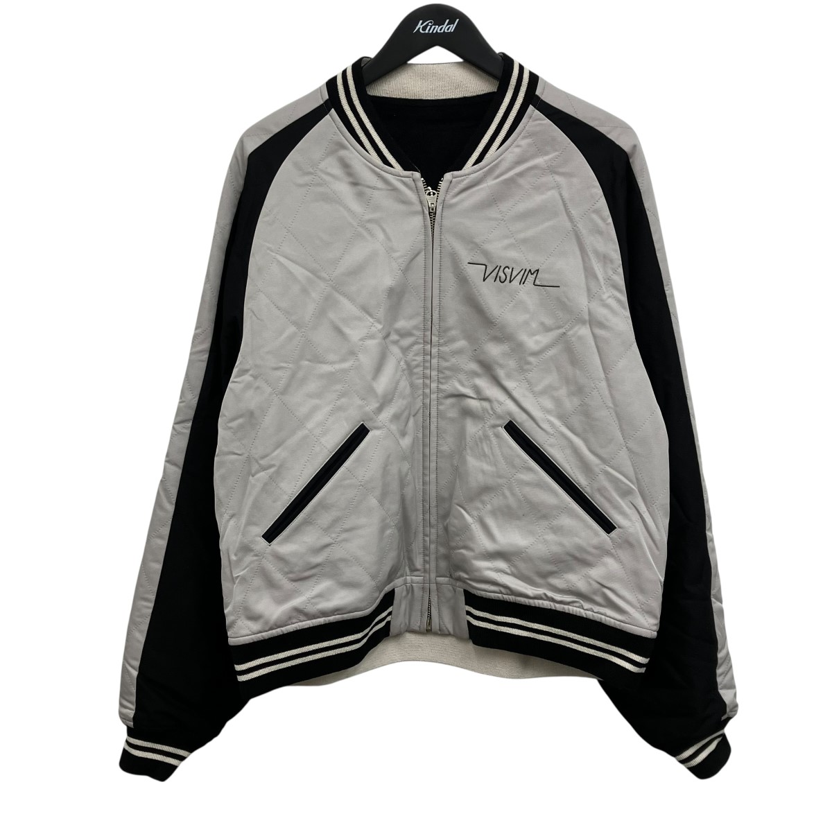 【中古】\u003cBR\u003eVISVIM\u003cBR\u003e差し上げ物上衣 薄墨色 大きさ：2\u003cBR\u003e【必要経費思いかえす】